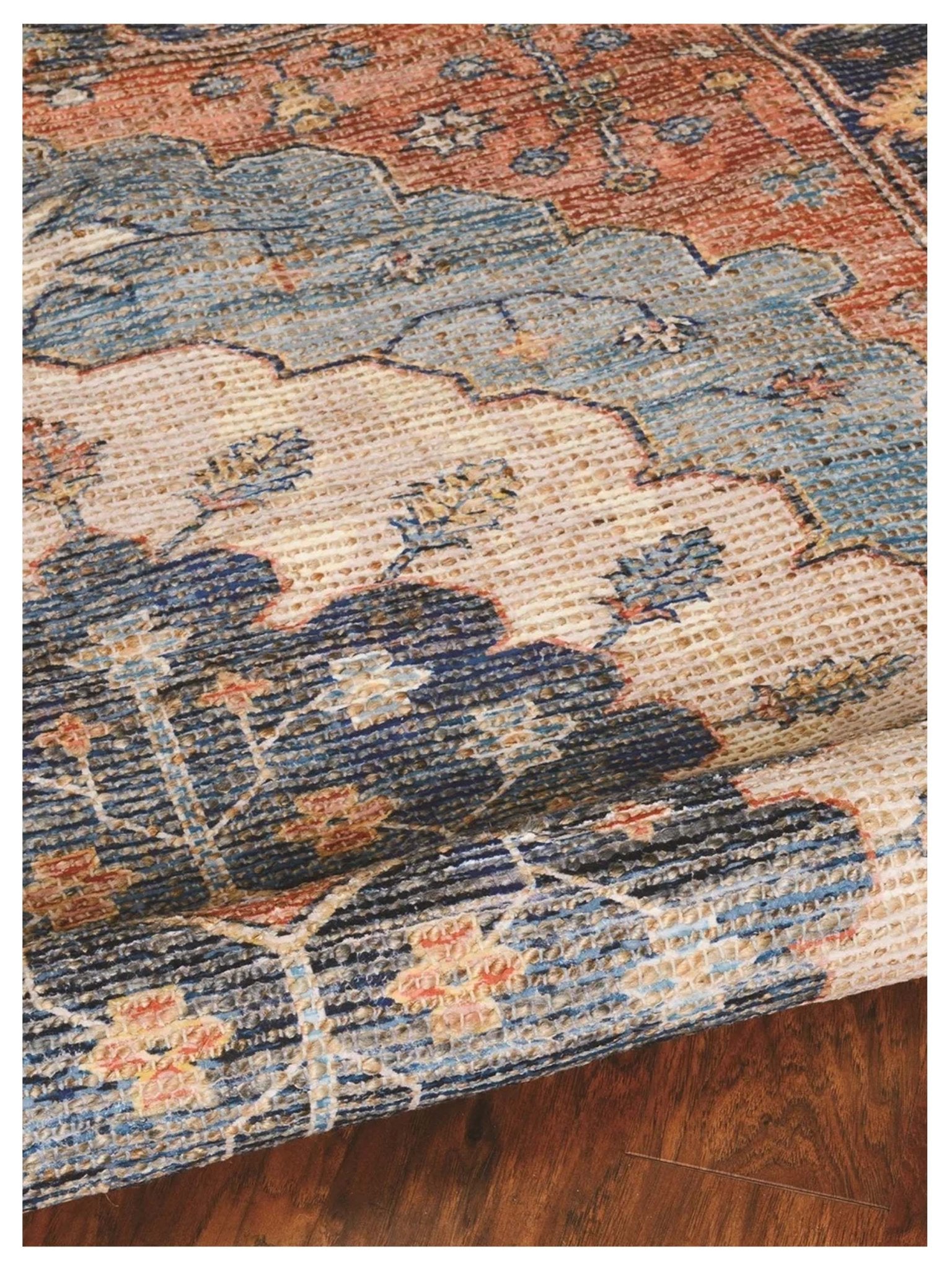 KAS MORRIS 2224 Blue Traditional Woven Rug - Rugs - KAS - Atlanta Designer Rugs