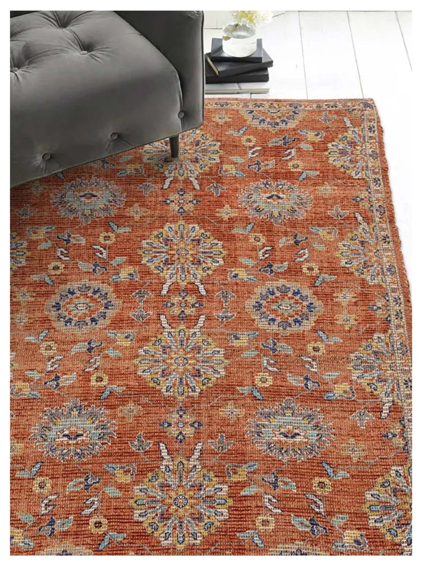 KAS MORRIS 2230 Spice Traditional Woven Rug - Rugs - KAS - Atlanta Designer Rugs