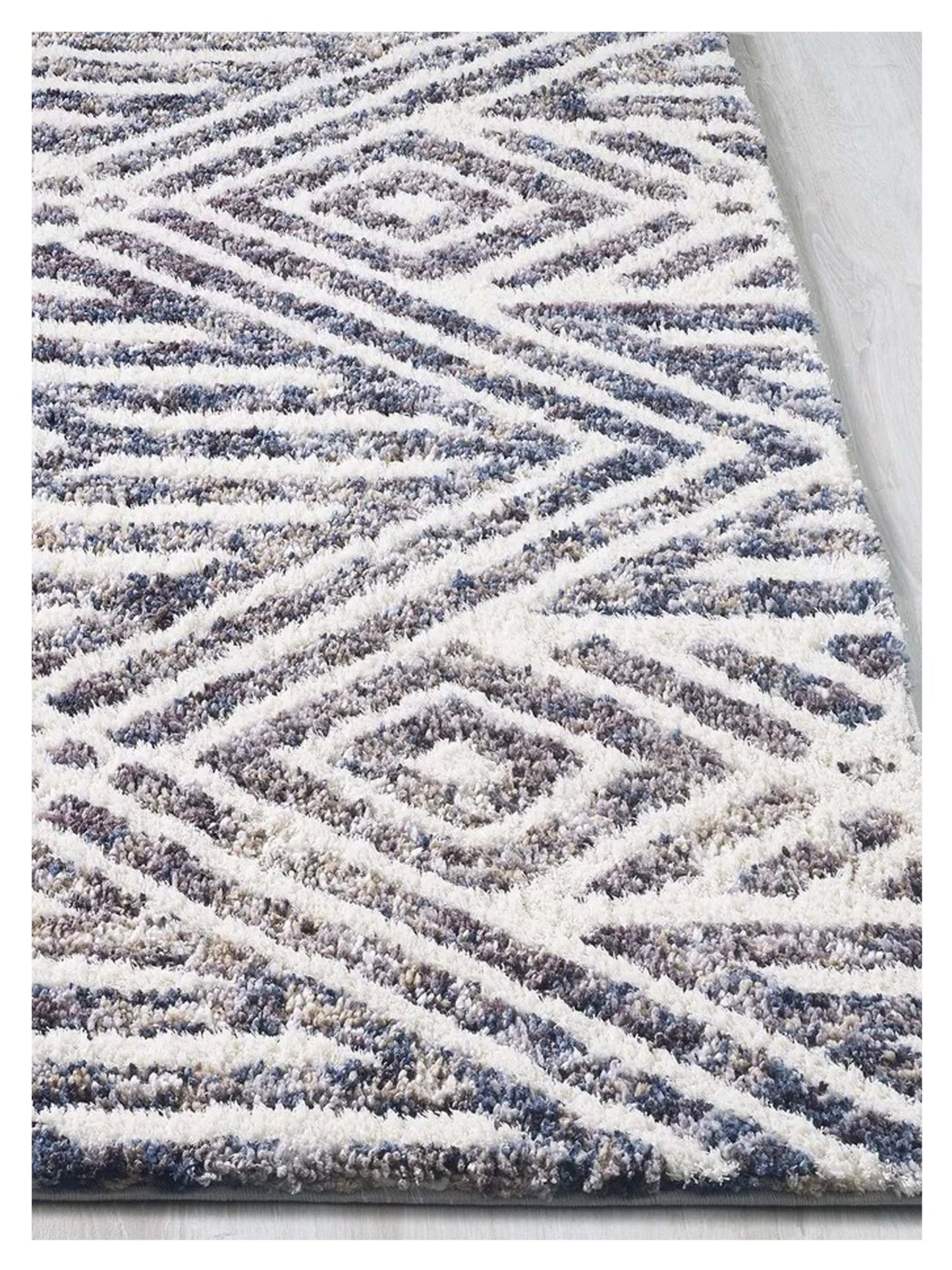 KAS Bungalow 2305 Grey Ivory Transitional Machinemade Rug - Rugs - KAS - Atlanta Designer Rugs