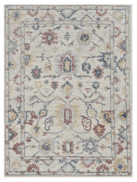 KAS Hudson 2460 Ivory Transitional Tufted Rug - Rugs - KAS - Atlanta Designer Rugs