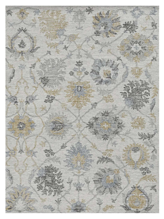 KAS Hudson 2461 Ivory Transitional Tufted Rug - Rugs - KAS - Atlanta Designer Rugs