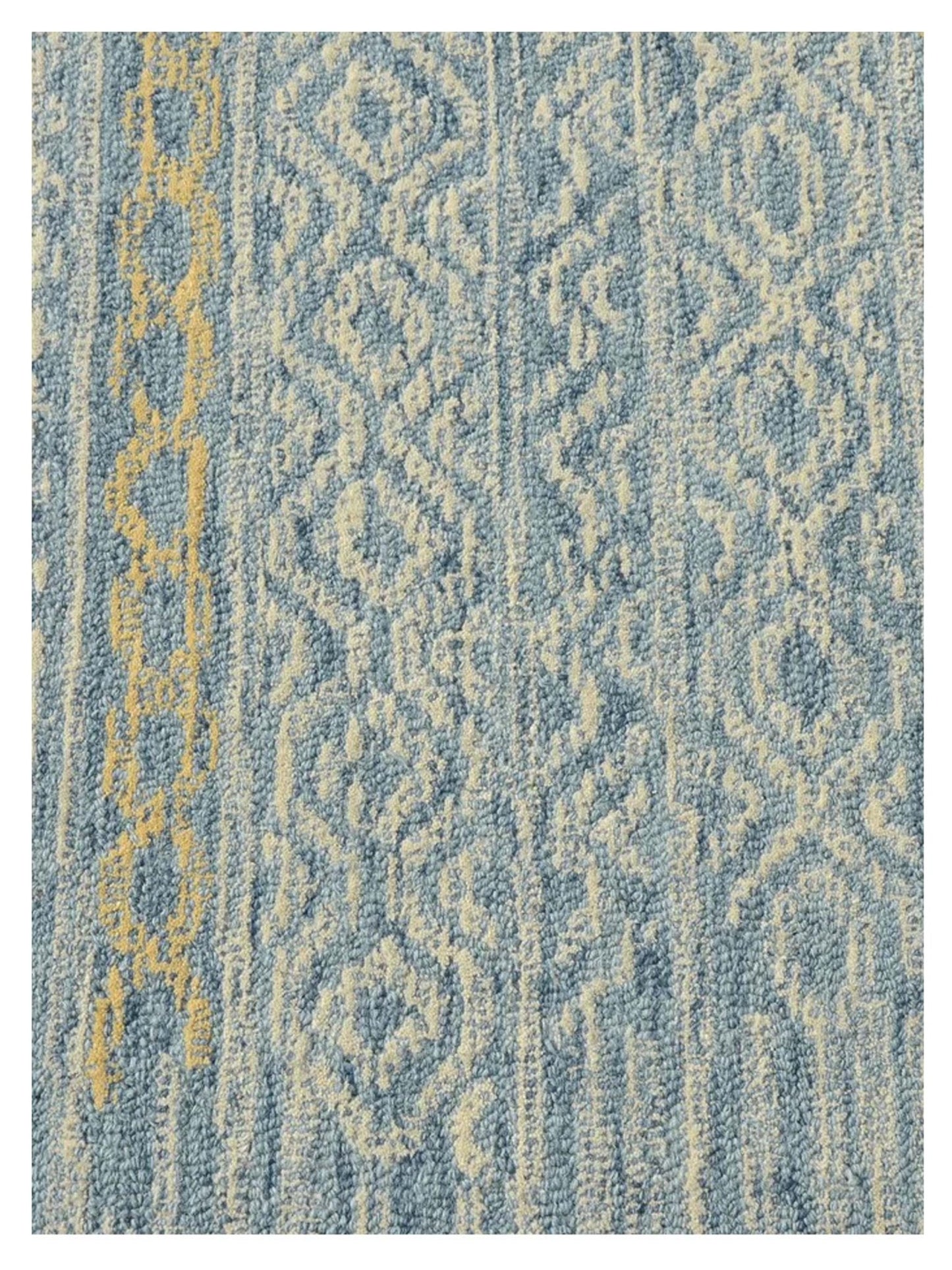 KAS Hudson 2466 Blue Transitional Tufted Rug - Rugs - KAS - Atlanta Designer Rugs