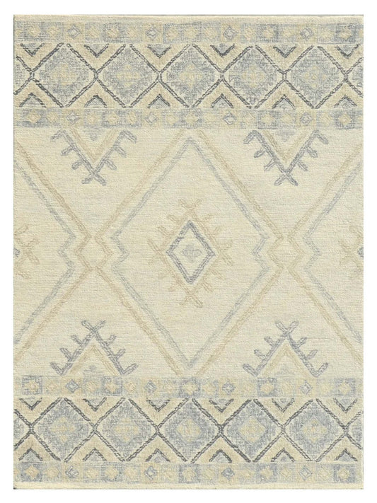 KAS Hudson 2468 Ivory Taupe Transitional Tufted Rug - Rugs - KAS - Atlanta Designer Rugs