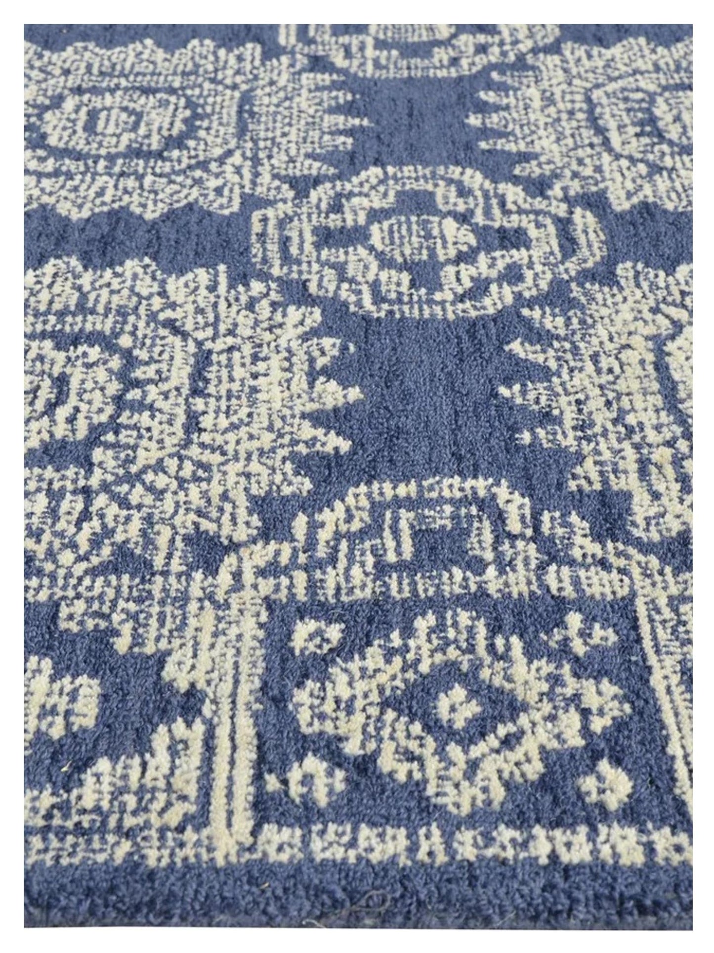 KAS Hudson 2469 Navy Transitional Tufted Rug - Rugs - KAS - Atlanta Designer Rugs