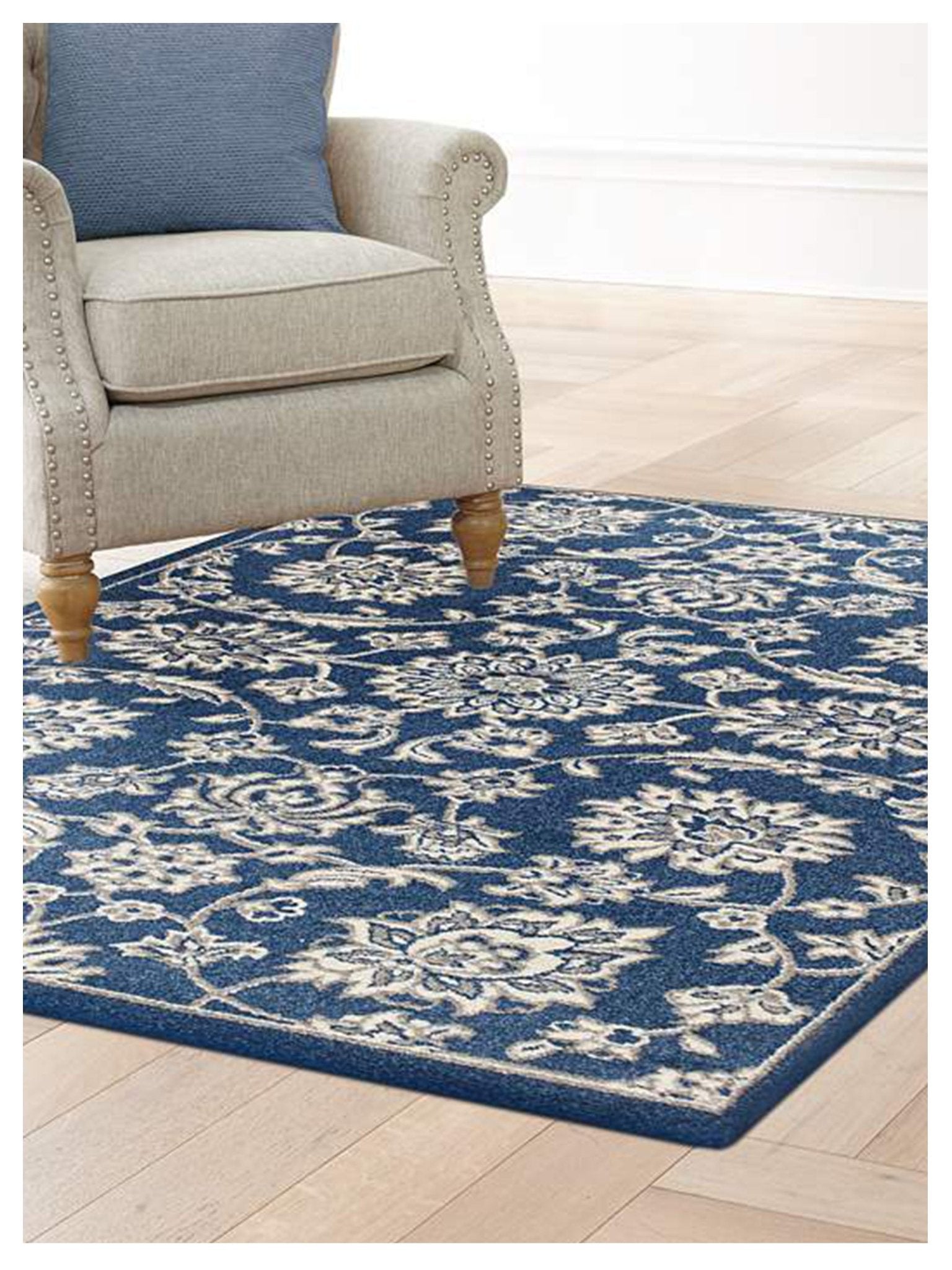 KAS Lucia 2753 Denim Indoor/Outdoor Machinemade Rug - Rugs - KAS - Atlanta Designer Rugs