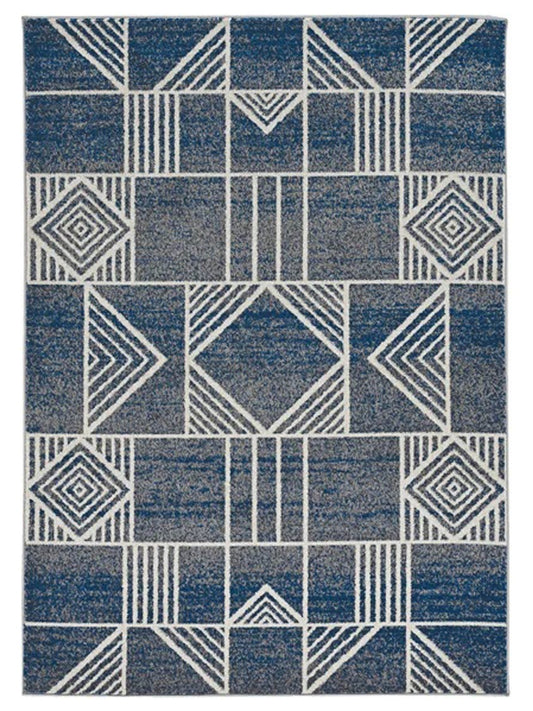 KAS Lucia 2774 Blue Indoor/Outdoor Machinemade Rug - Rugs - KAS - Atlanta Designer Rugs