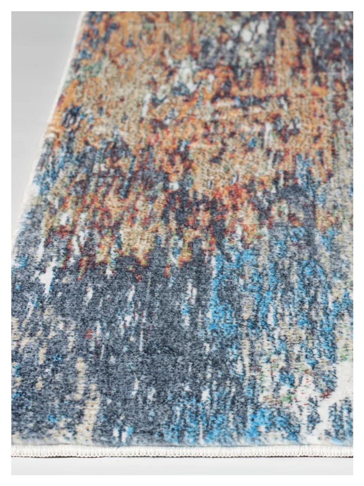 KAS Roxy 2801 Blue Red Transitional Machinemade Rug - Rugs - KAS - Atlanta Designer Rugs