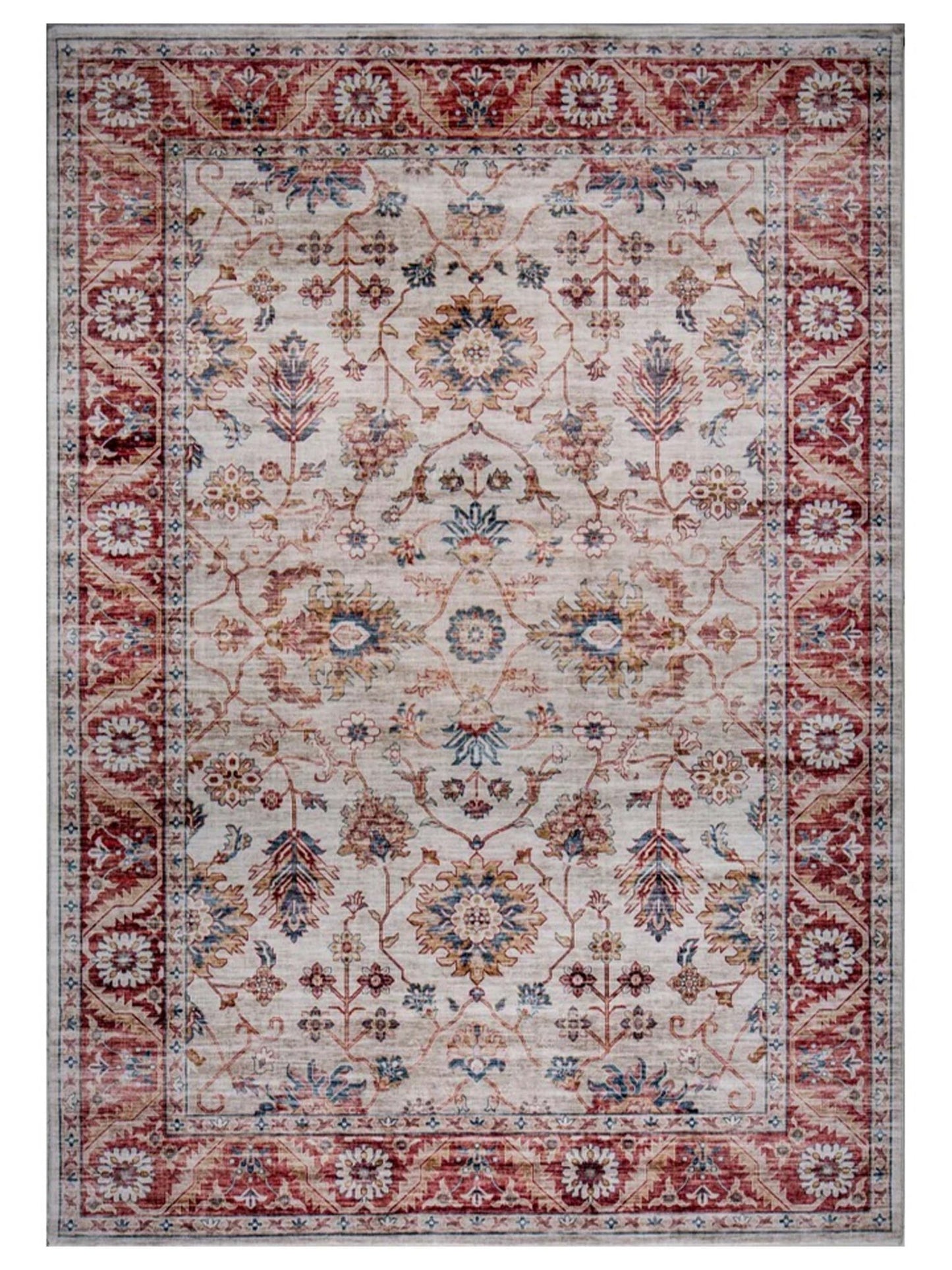 KAS Roxy 2818 Rust Transitional Machinemade Rug - Rugs - KAS - Atlanta Designer Rugs