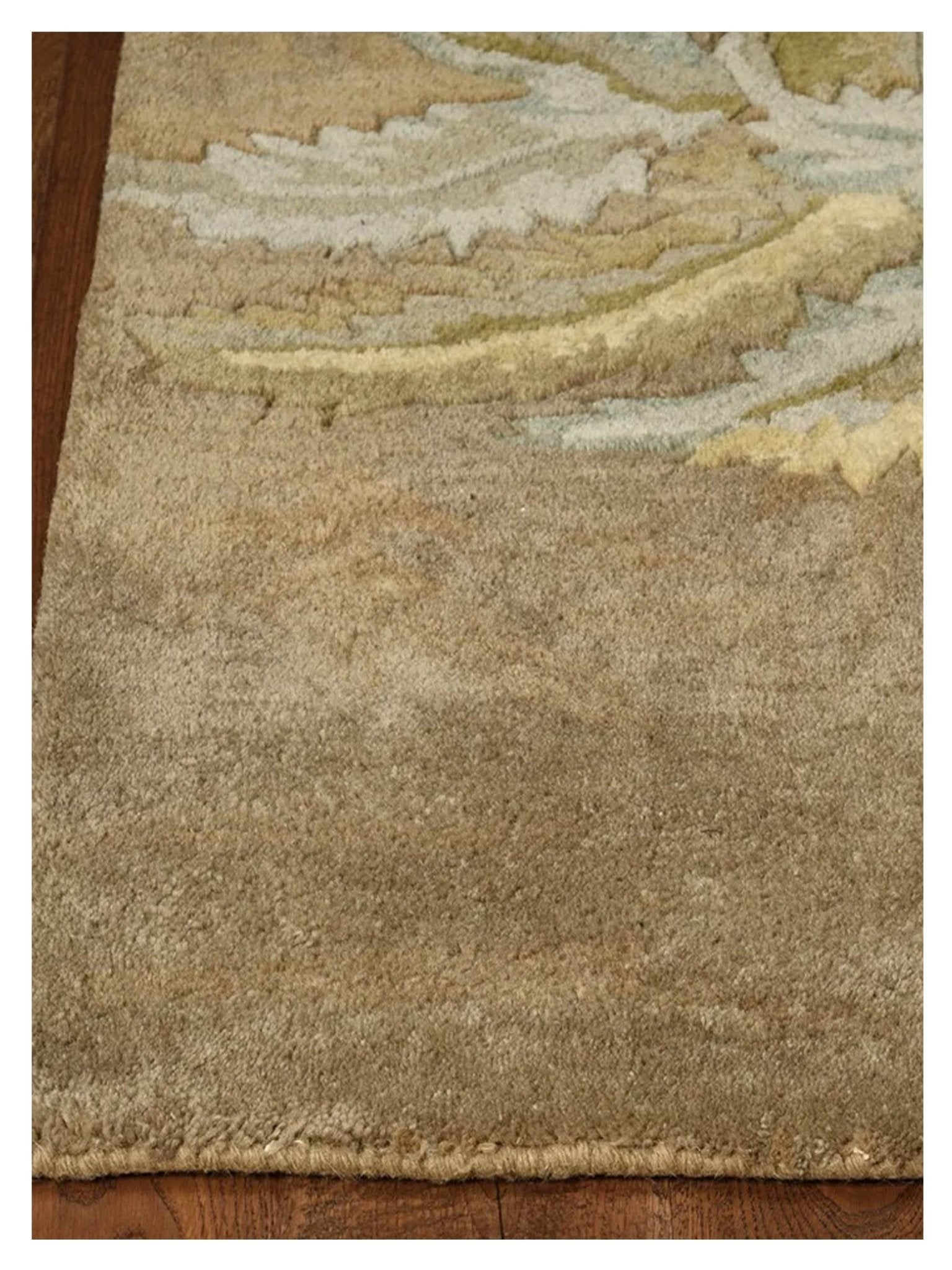 KAS Sparta 3102 Moss Florals & Tropicals Tufted Rug - Rugs - KAS - Atlanta Designer Rugs