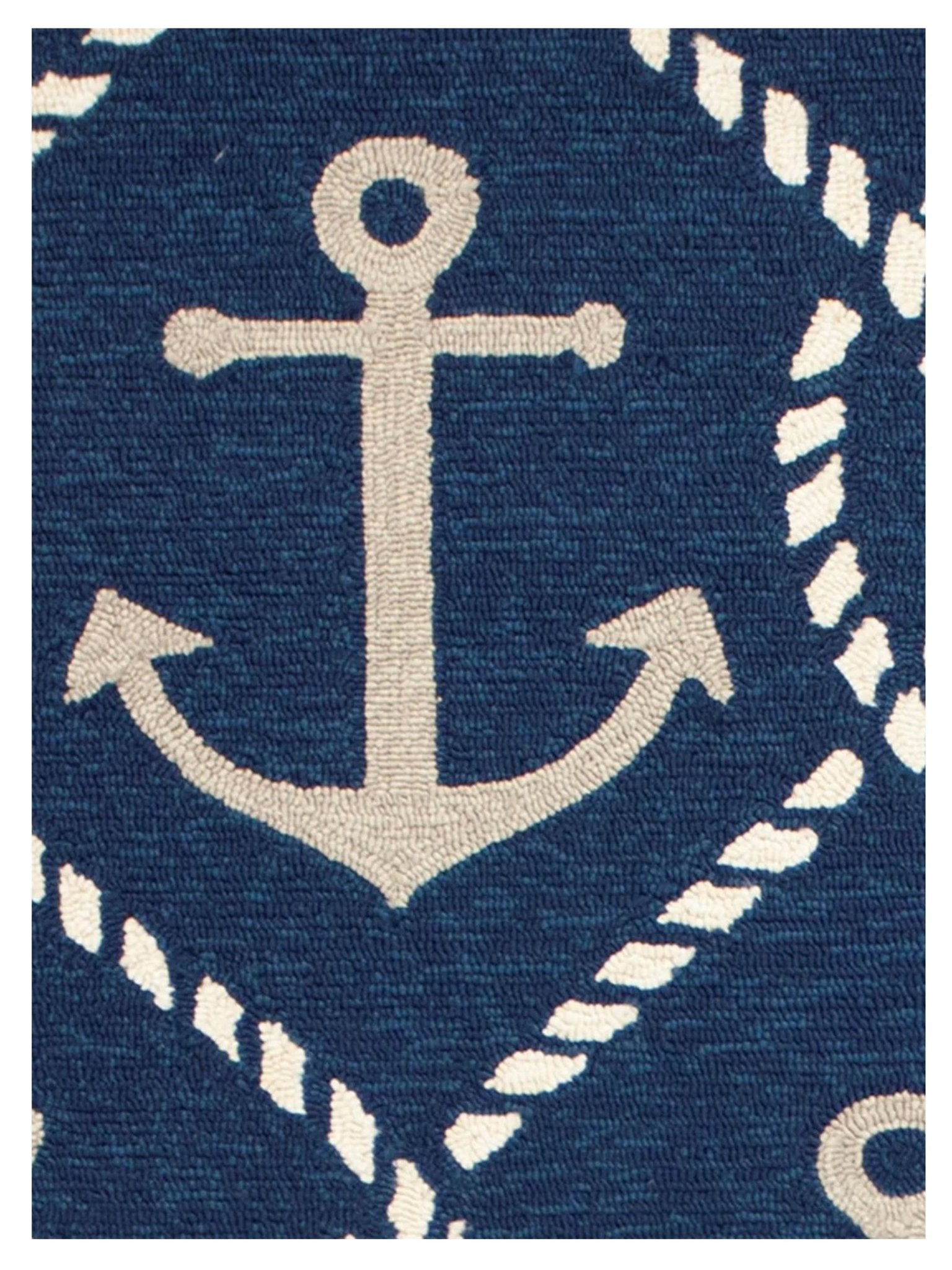 KAS Harbor 4220 Navy Indoor/Outdoor Knotted Rug - Rugs - KAS - Atlanta Designer Rugs