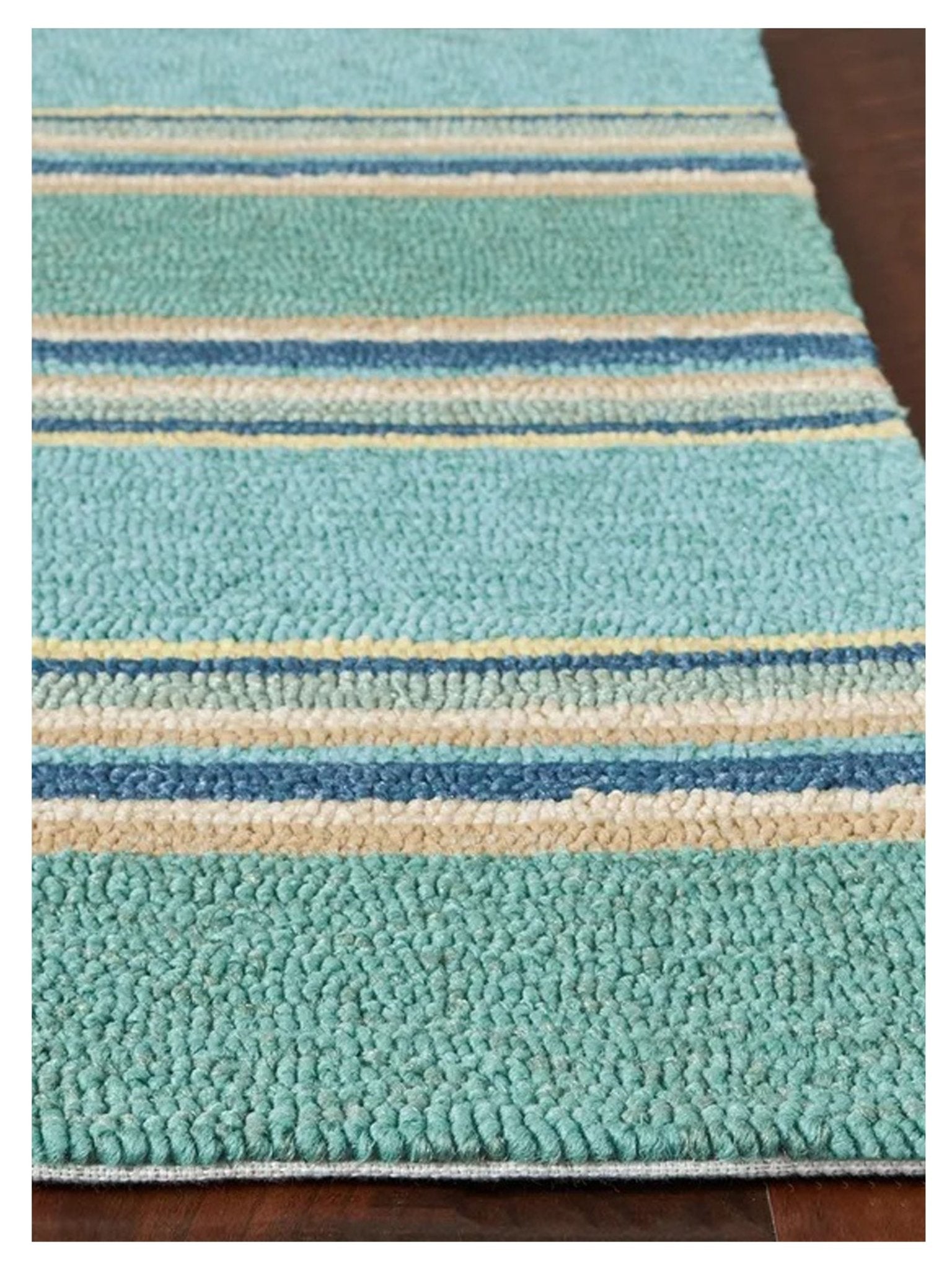 KAS Harbor 4230 Ocean Indoor/Outdoor Knotted Rug - Rugs - KAS - Atlanta Designer Rugs