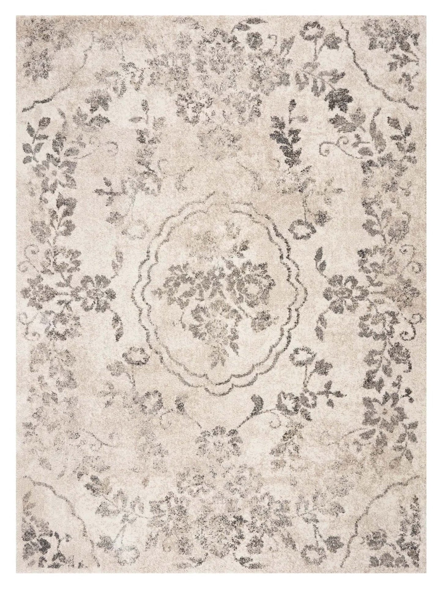 KAS Hue 4703 Grey Traditional Machinemade Rug - Rugs - KAS - Atlanta Designer Rugs