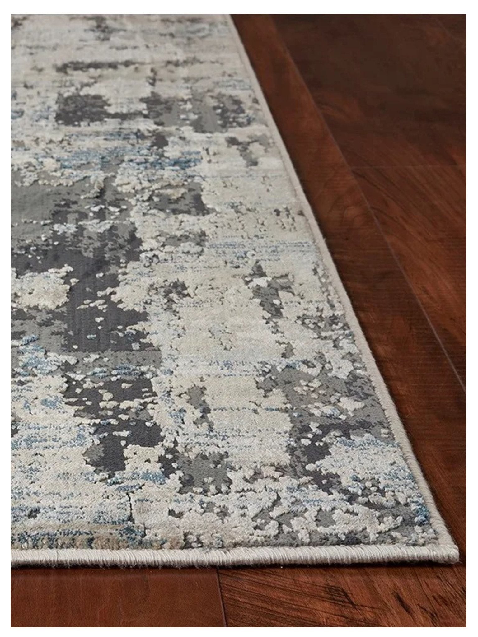 KAS MONTREAL 4754 Ivory Teal Transitional Machinemade Rug - Rugs - KAS - Atlanta Designer Rugs