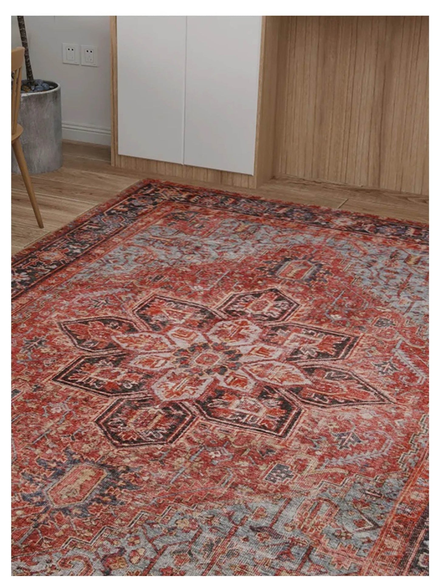 KAS London 4805 Red Transitional Machinemade Rug - Rugs - KAS - Atlanta Designer Rugs