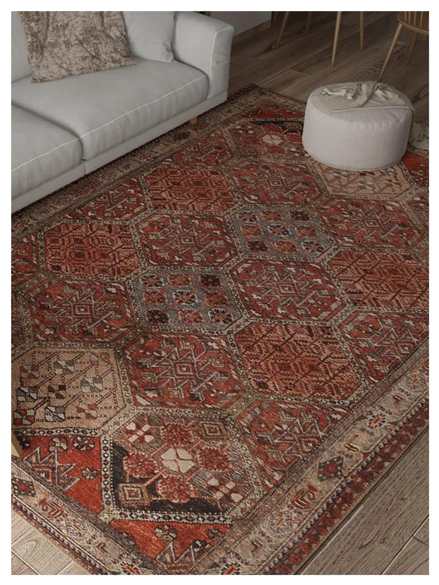 KAS London 4807 Multi Transitional Machinemade Rug - Rugs - KAS - Atlanta Designer Rugs