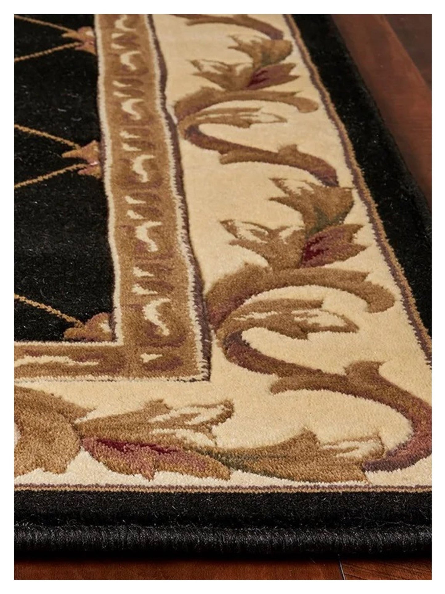 KAS Corinthian 5321 Black Classics Machinemade Rug - Rugs - KAS - Atlanta Designer Rugs