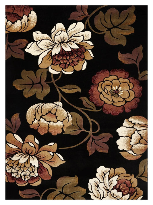 KAS Corinthian 5351 Black Classics Machinemade Rug - Rugs - KAS - Atlanta Designer Rugs