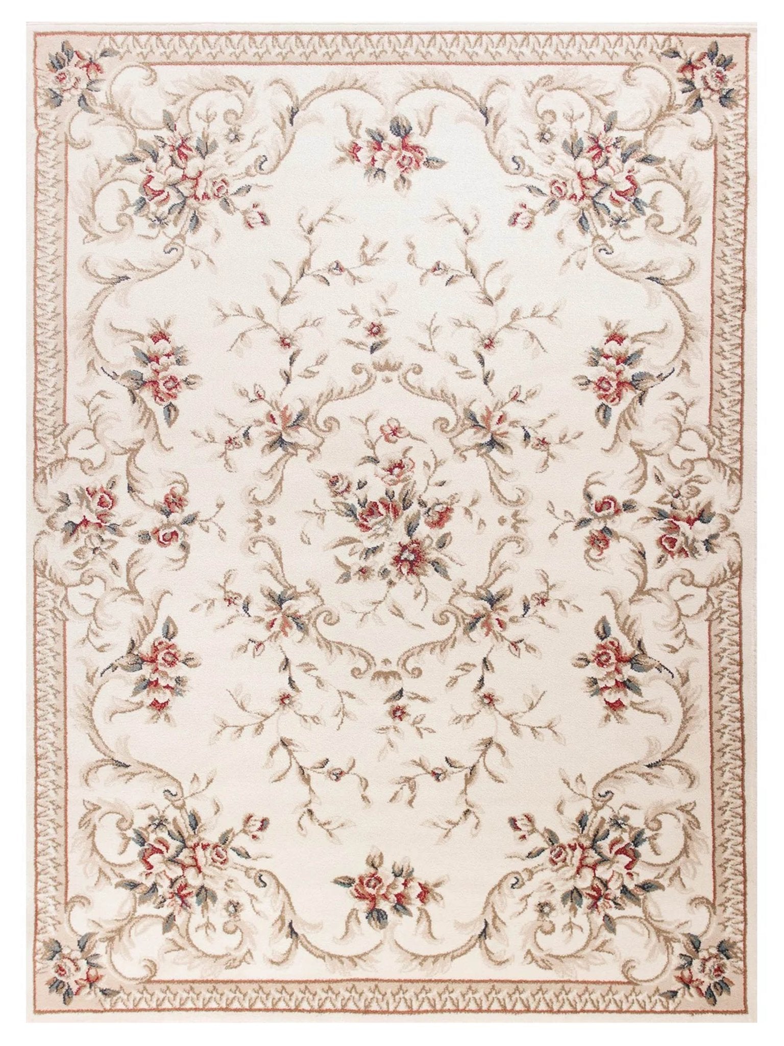 KAS AVALON 5606 Ivory Traditional Machinemade Rug - Rugs - KAS - Atlanta Designer Rugs