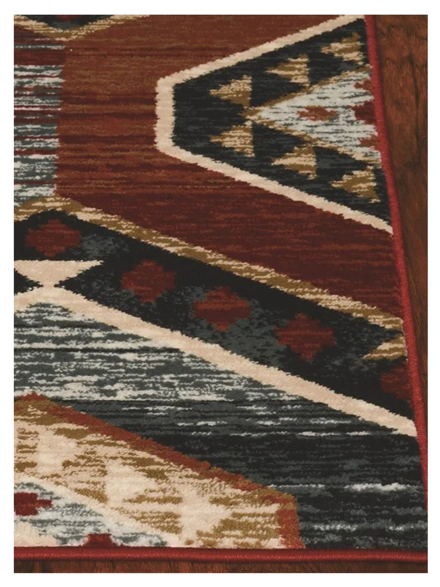 KAS Chester 5630 Red Rustic & Lodge Machinemade Rug - Rugs - KAS - Atlanta Designer Rugs