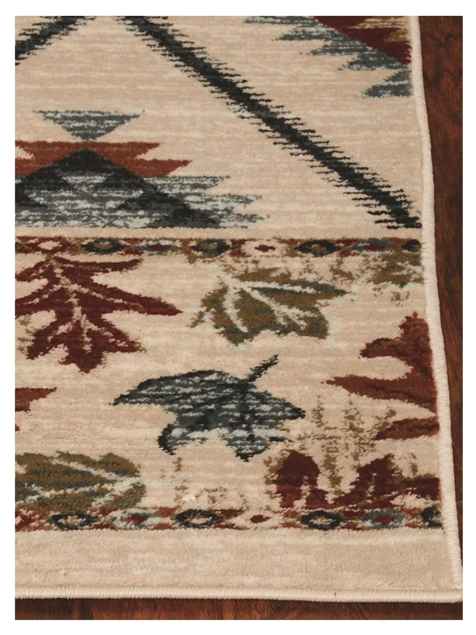 KAS Chester 5632 Ivory Rustic & Lodge Machinemade Rug - Rugs - KAS - Atlanta Designer Rugs