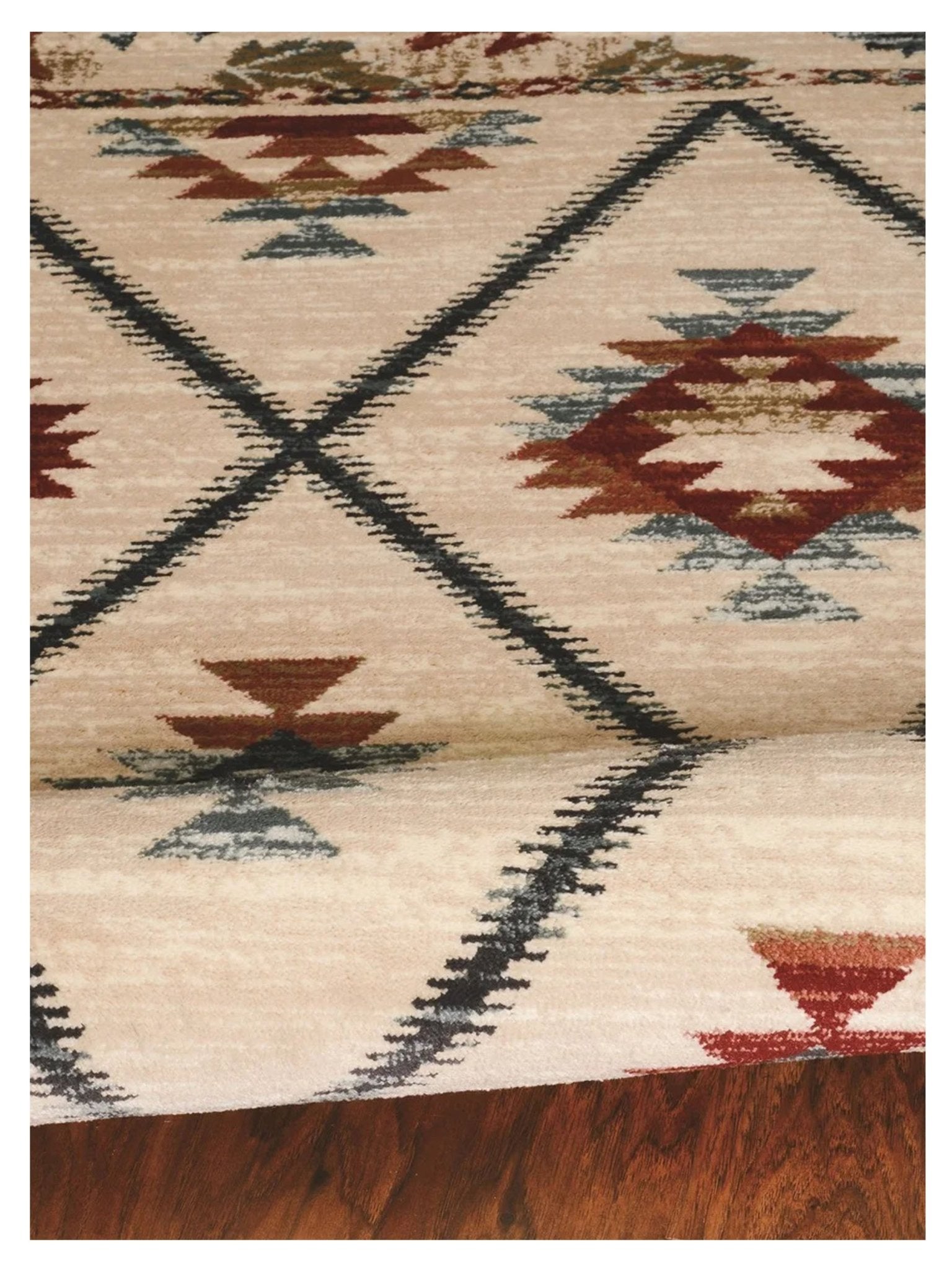 KAS Chester 5632 Ivory Rustic & Lodge Machinemade Rug - Rugs - KAS - Atlanta Designer Rugs