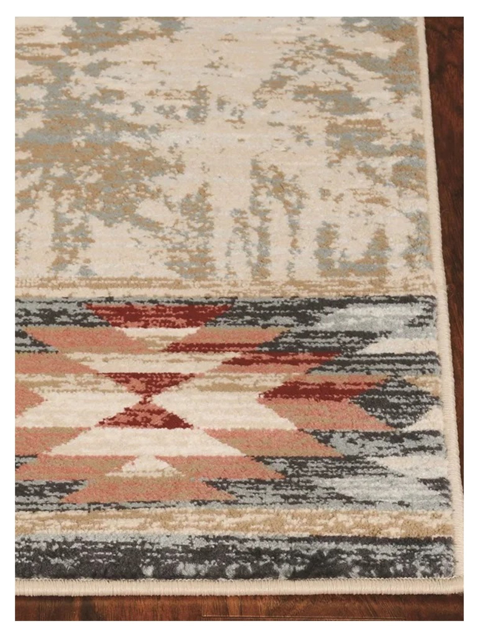 KAS Chester 5635 Ivory Rustic & Lodge Machinemade Rug - Rugs - KAS - Atlanta Designer Rugs