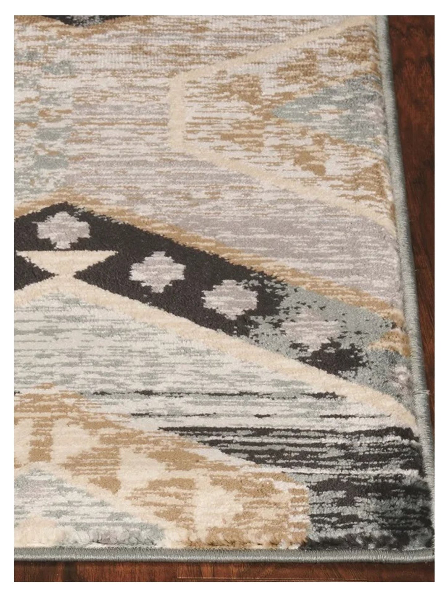 KAS Chester 5637 Seafoam Rustic & Lodge Machinemade Rug - Rugs - KAS - Atlanta Designer Rugs