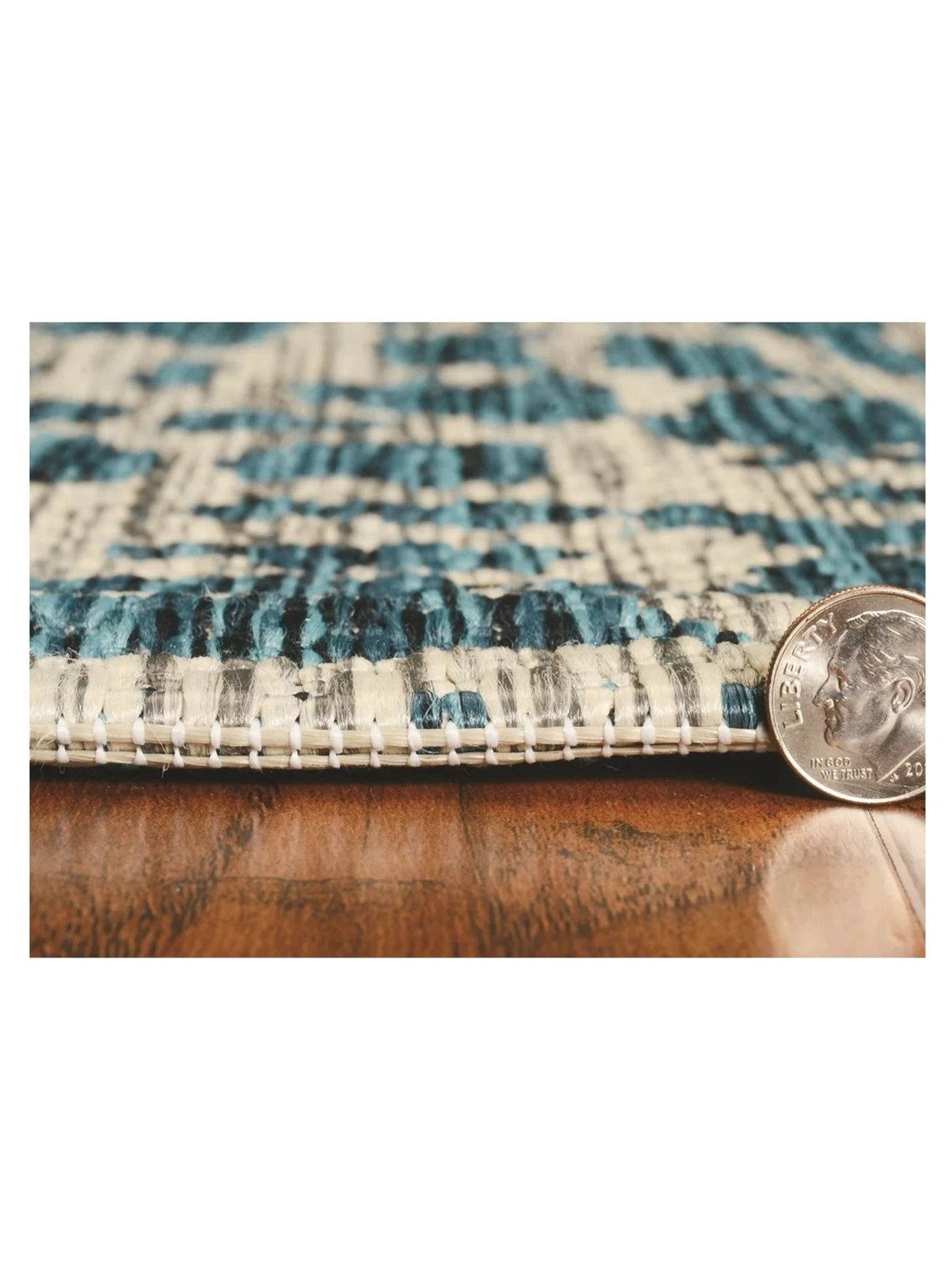 KAS Provo 5750 Teal Indoor/Outdoor Machinemade Rug - Rugs - KAS - Atlanta Designer Rugs