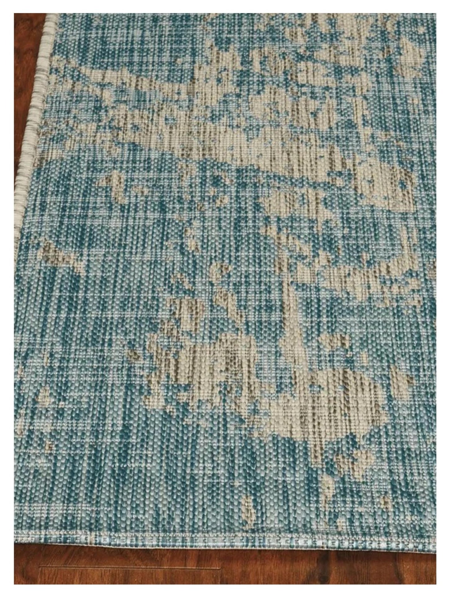 KAS Provo 5759 Teal Indoor/Outdoor Machinemade Rug - Rugs - KAS - Atlanta Designer Rugs