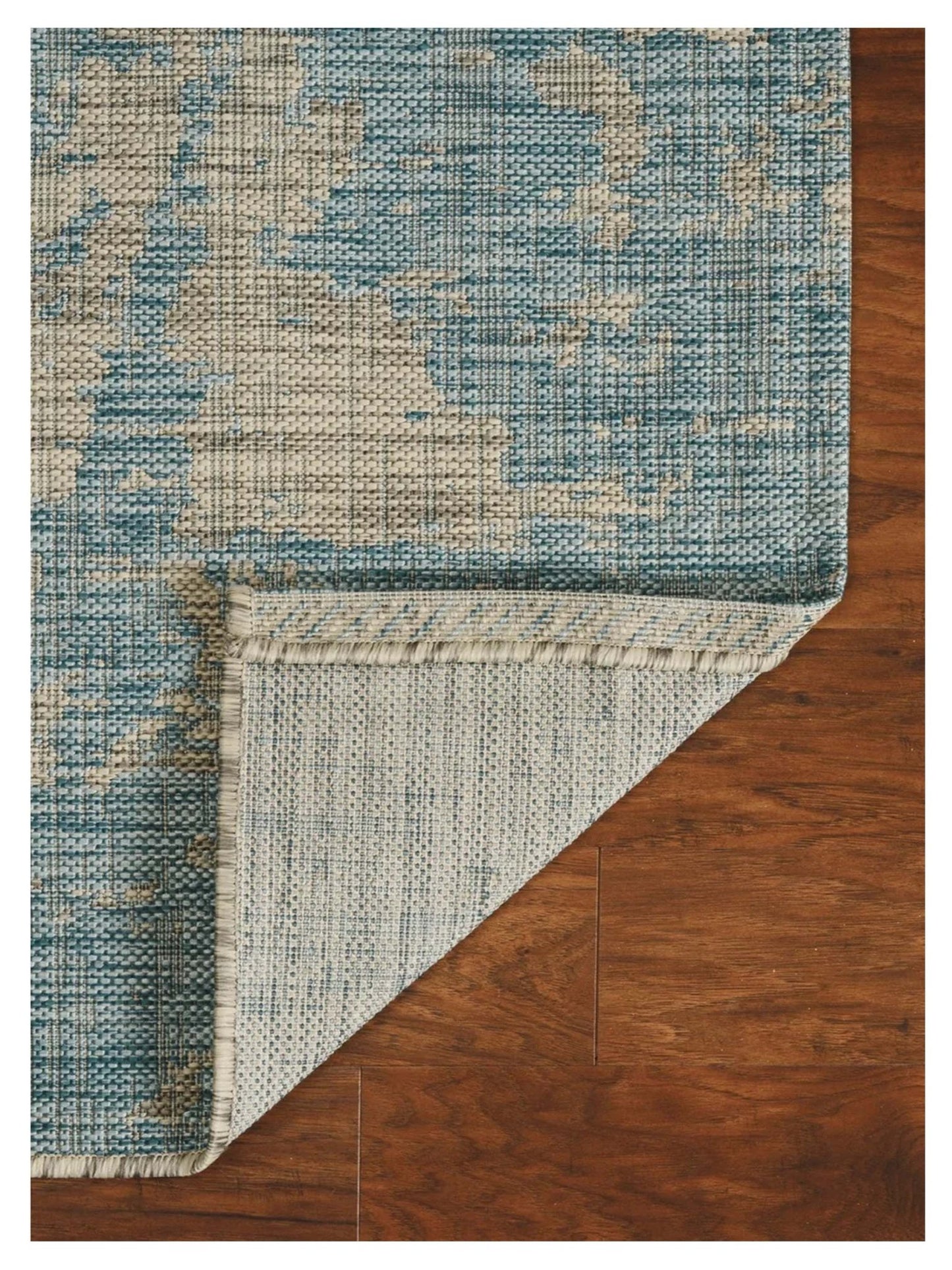 KAS Provo 5759 Teal Indoor/Outdoor Machinemade Rug - Rugs - KAS - Atlanta Designer Rugs