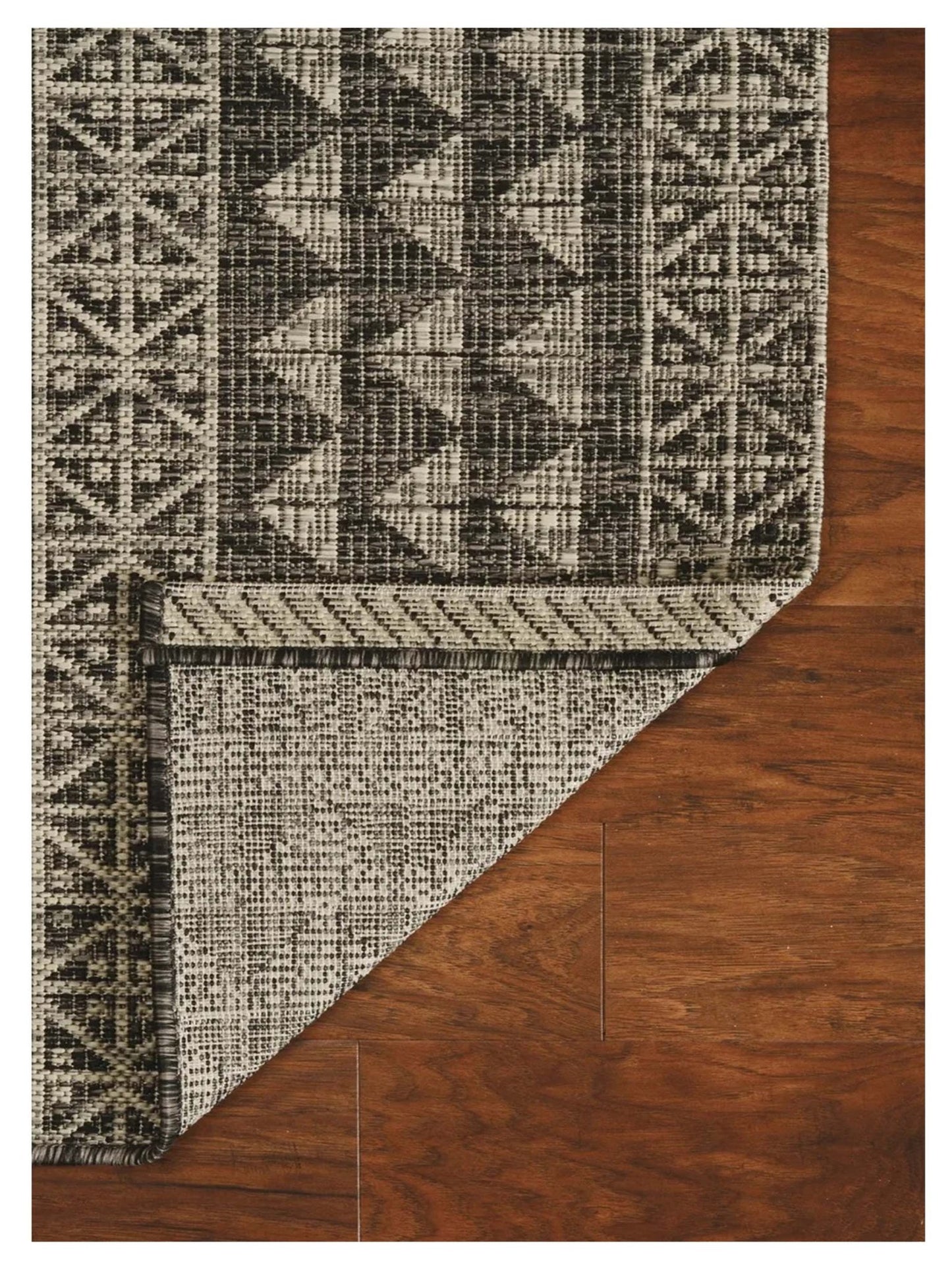 KAS Provo 5761 Charcoal Indoor/Outdoor Machinemade Rug - Rugs - KAS - Atlanta Designer Rugs