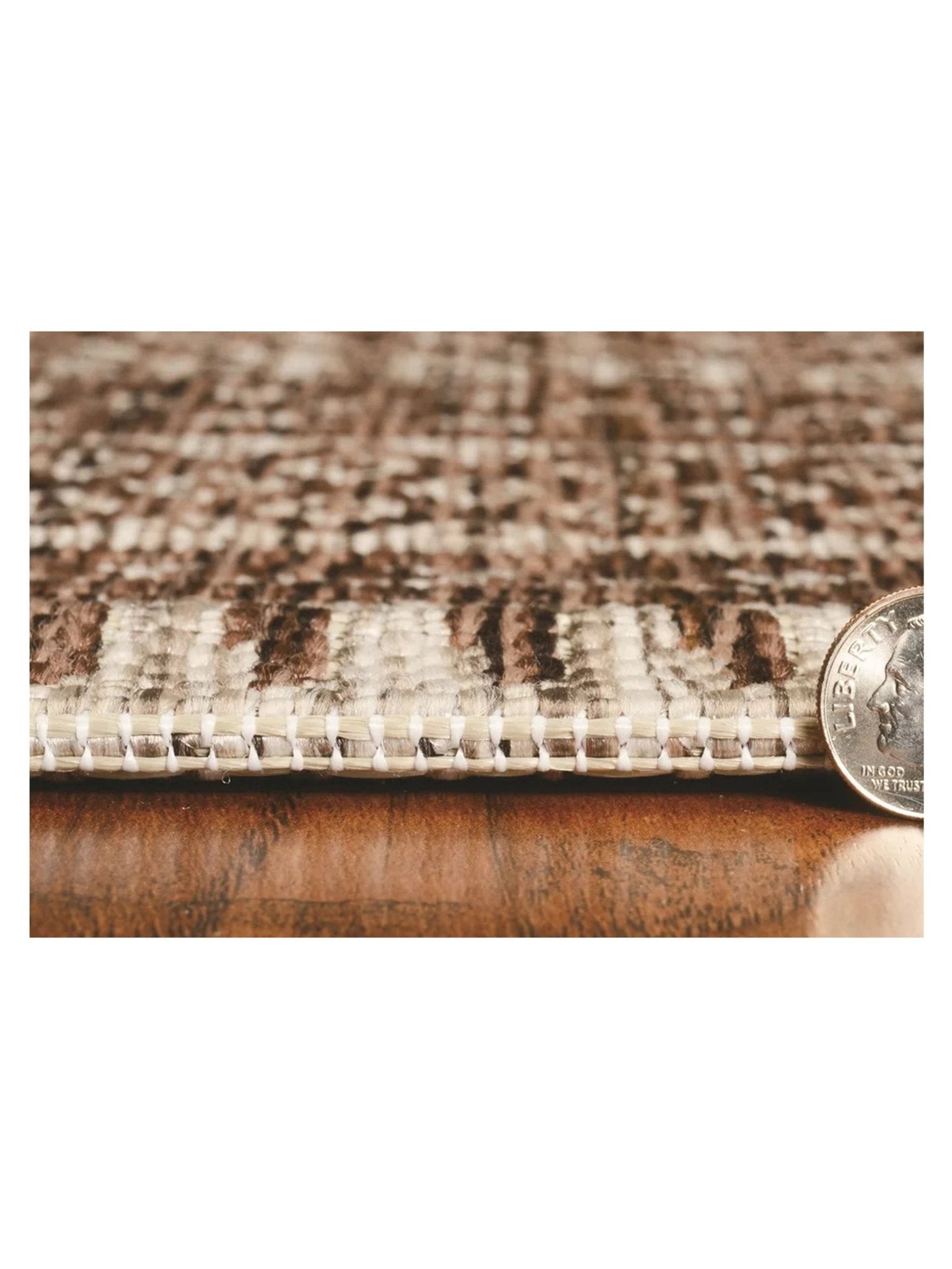 KAS Provo 5762 Mocha Indoor/Outdoor Machinemade Rug - Rugs - KAS - Atlanta Designer Rugs