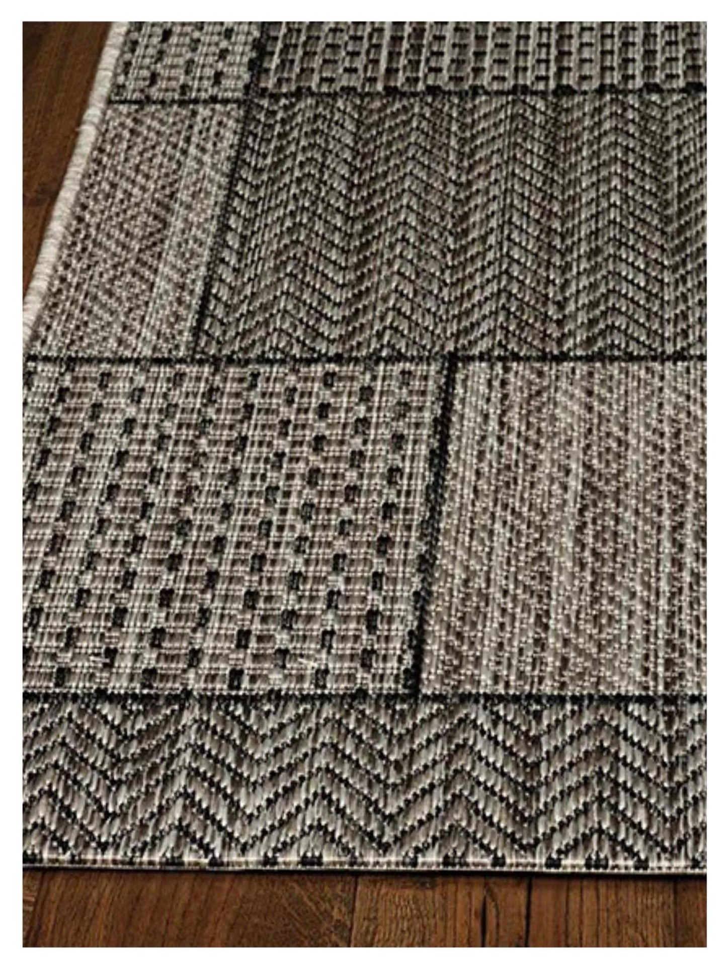 KAS Provo 5769 Grey Indoor/Outdoor Machinemade Rug - Rugs - KAS - Atlanta Designer Rugs