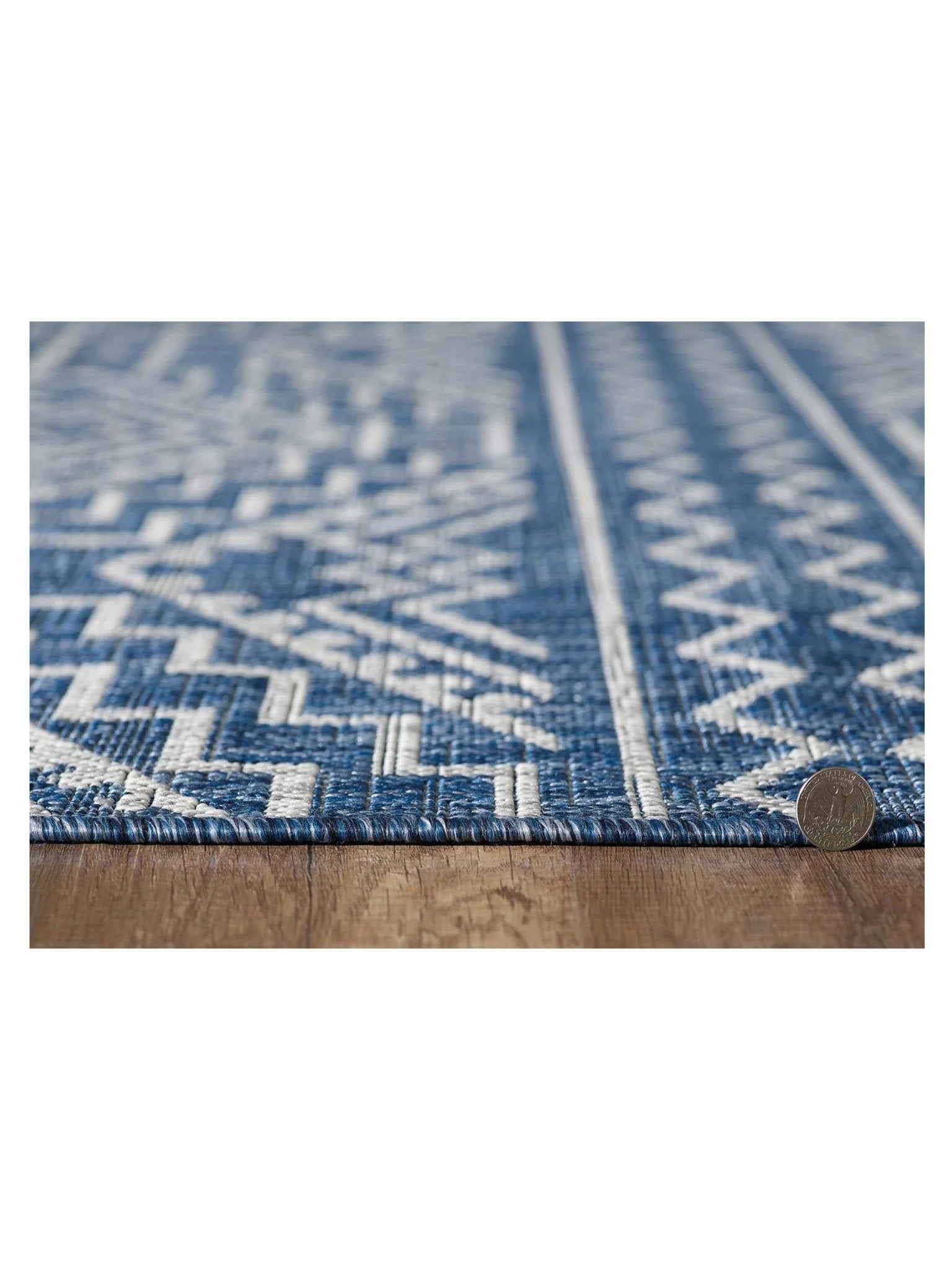 KAS Provo 5778 Blue Indoor/Outdoor Machinemade Rug - Rugs - KAS - Atlanta Designer Rugs