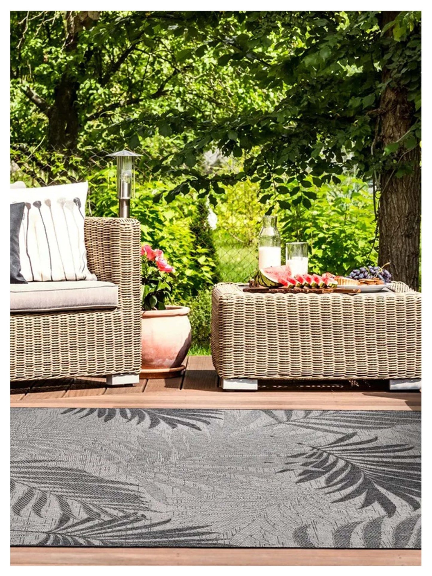 KAS Provo 5785 Grey Indoor/Outdoor Machinemade Rug - Rugs - KAS - Atlanta Designer Rugs