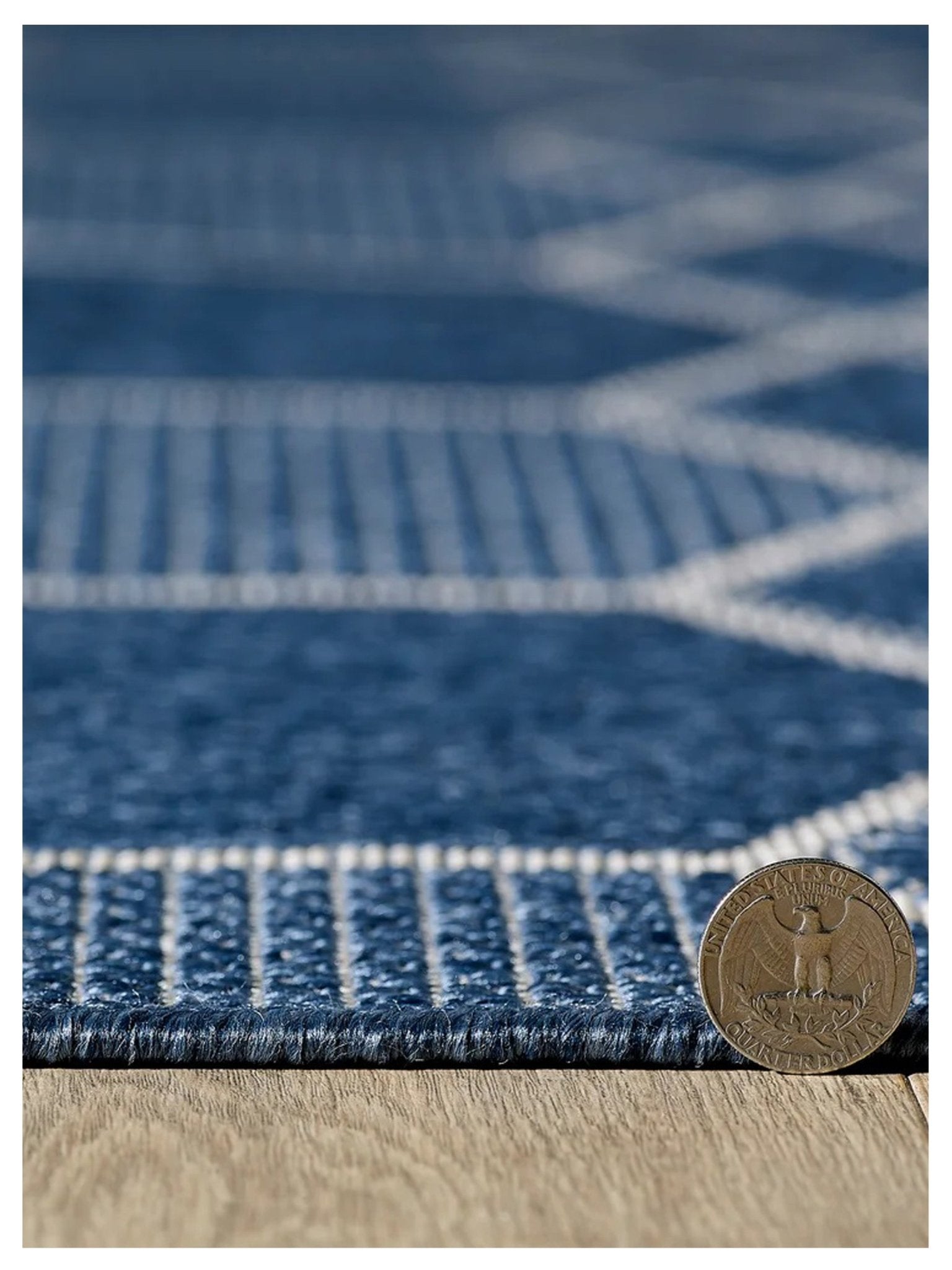 KAS Provo 5789 Blue Indoor/Outdoor Machinemade Rug - Rugs - KAS - Atlanta Designer Rugs