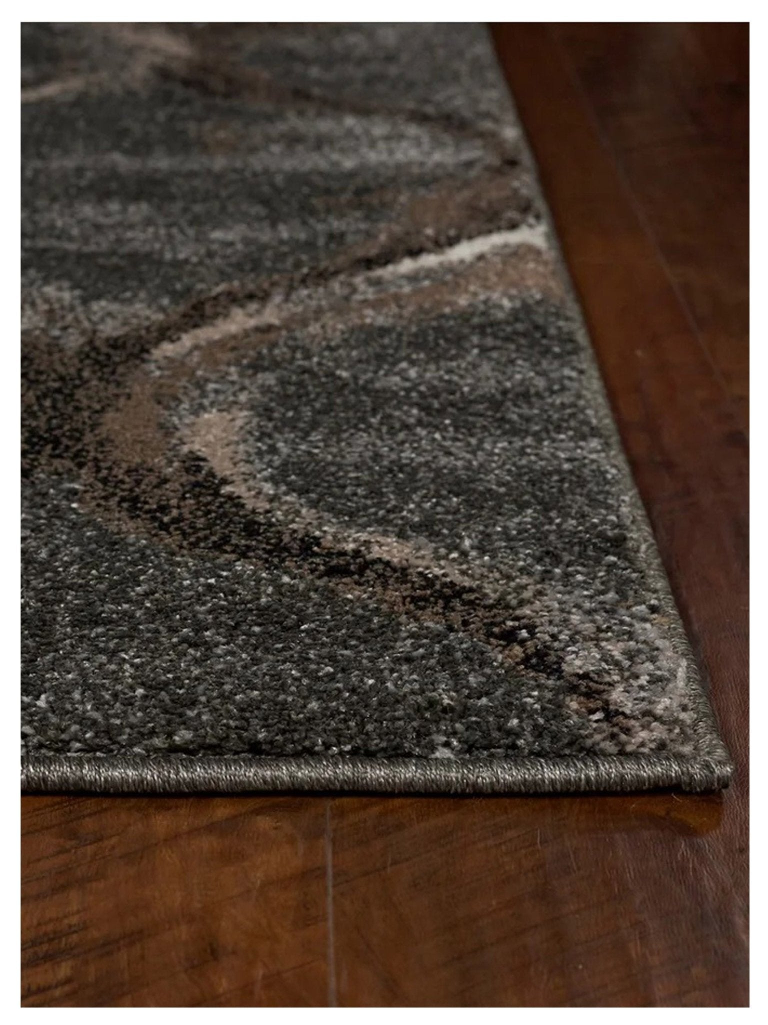 KAS Landscapes 5906 Charcoal Transitional Machinemade Rug - Rugs - KAS - Atlanta Designer Rugs