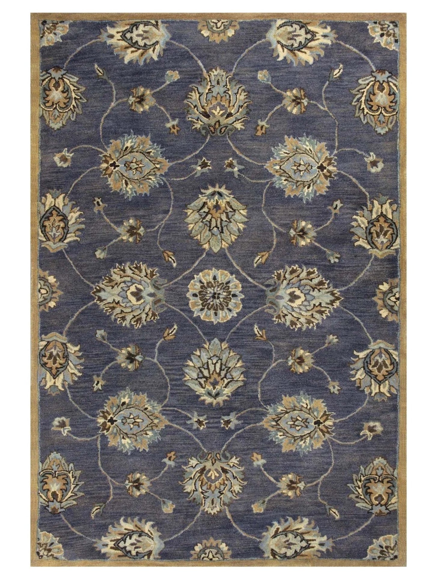 KAS Syriana 6024 Midnight Traditional Tufted Rug - Rugs - KAS - Atlanta Designer Rugs