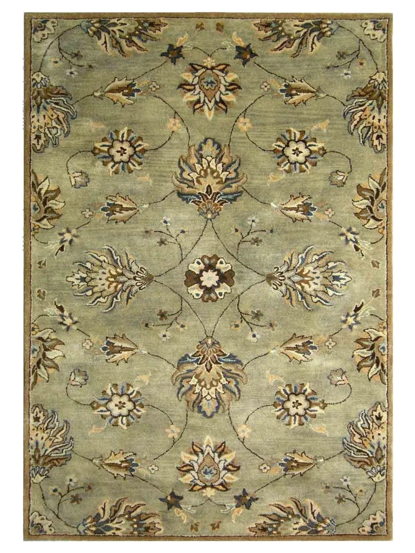 KAS Syriana 6028 Grey Traditional Tufted Rug - Rugs - KAS - Atlanta Designer Rugs