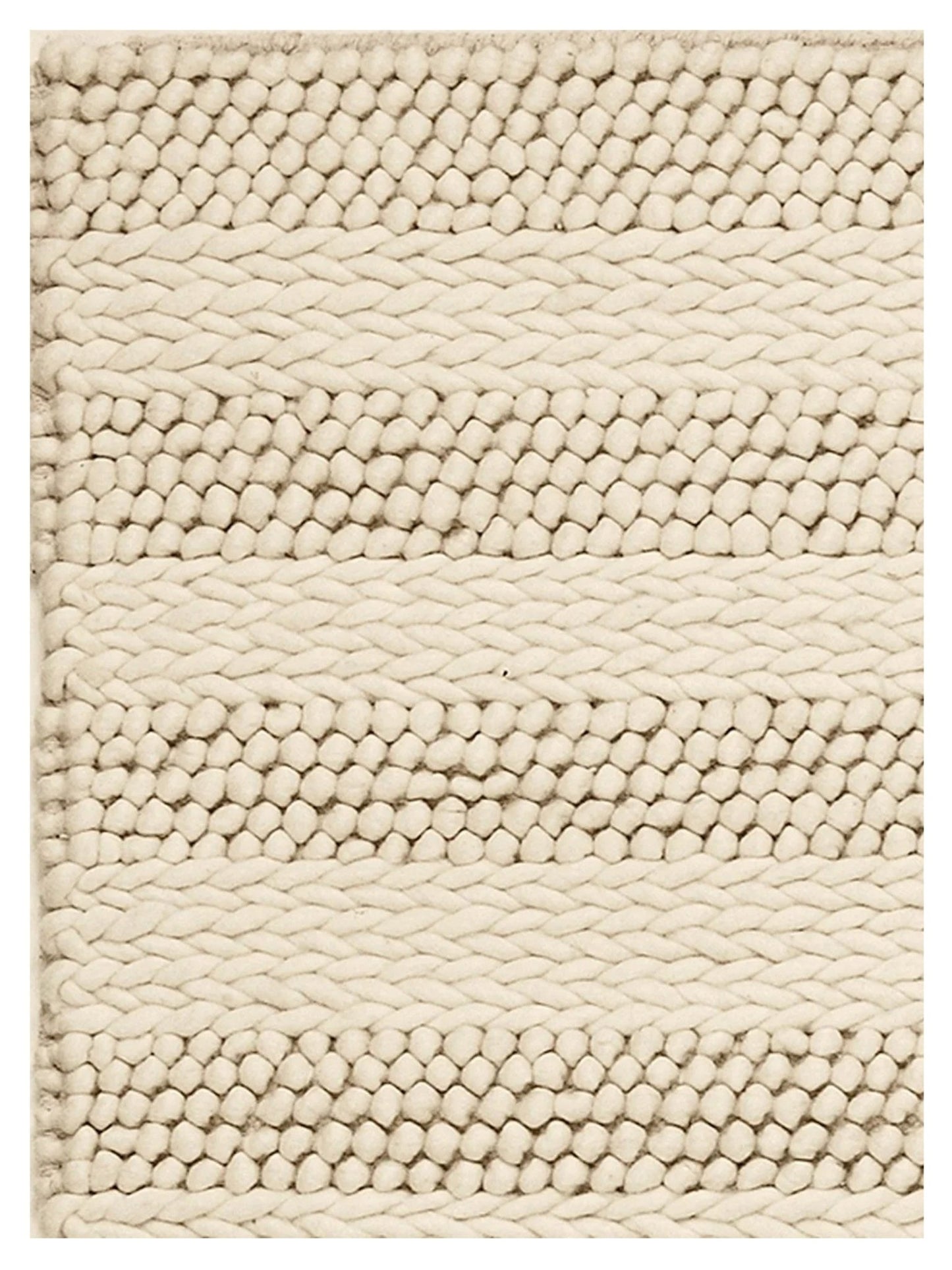 KAS Cortico 6155 White Casual Woven Rug - Rugs - KAS - Atlanta Designer Rugs