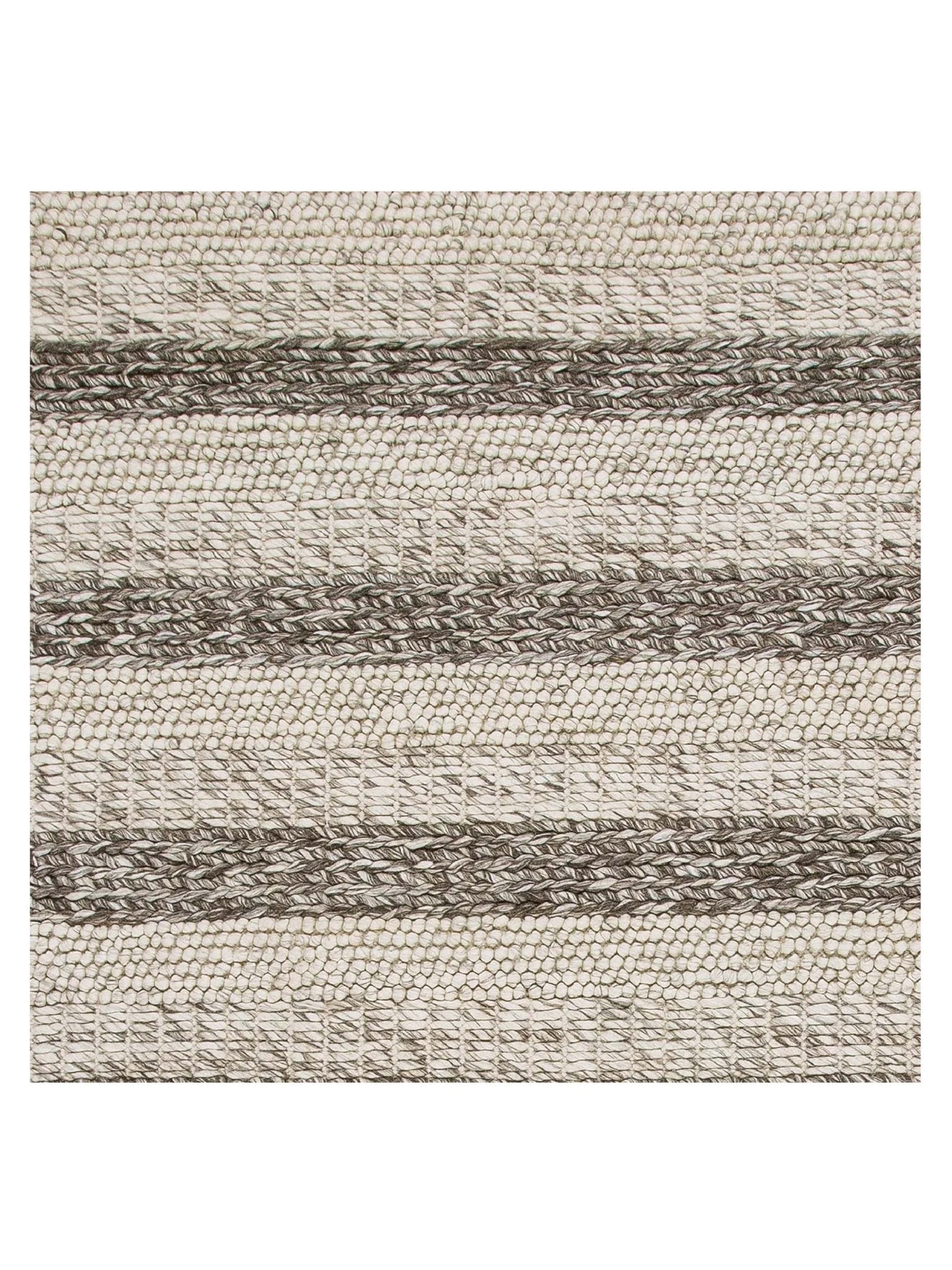 KAS Cortico 6158 Grey White Casual Woven Rug - Rugs - KAS - Atlanta Designer Rugs