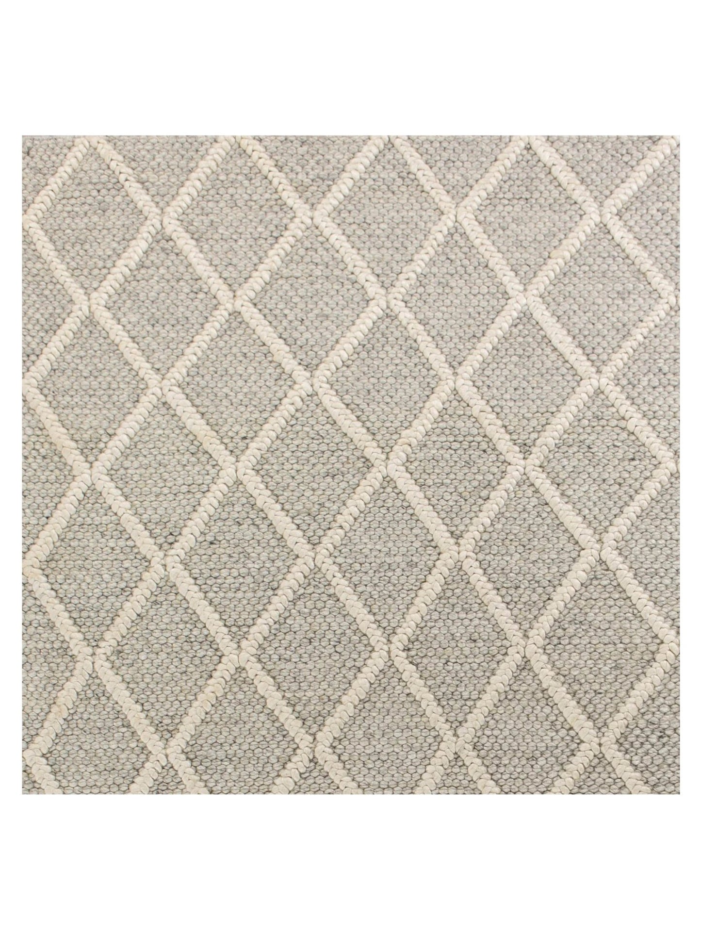 KAS Cortico 6161 Grey Casual Woven Rug - Rugs - KAS - Atlanta Designer Rugs