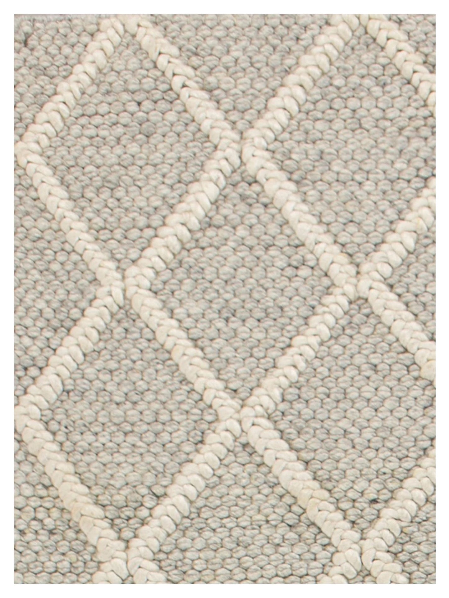 KAS Cortico 6161 Grey Casual Woven Rug - Rugs - KAS - Atlanta Designer Rugs