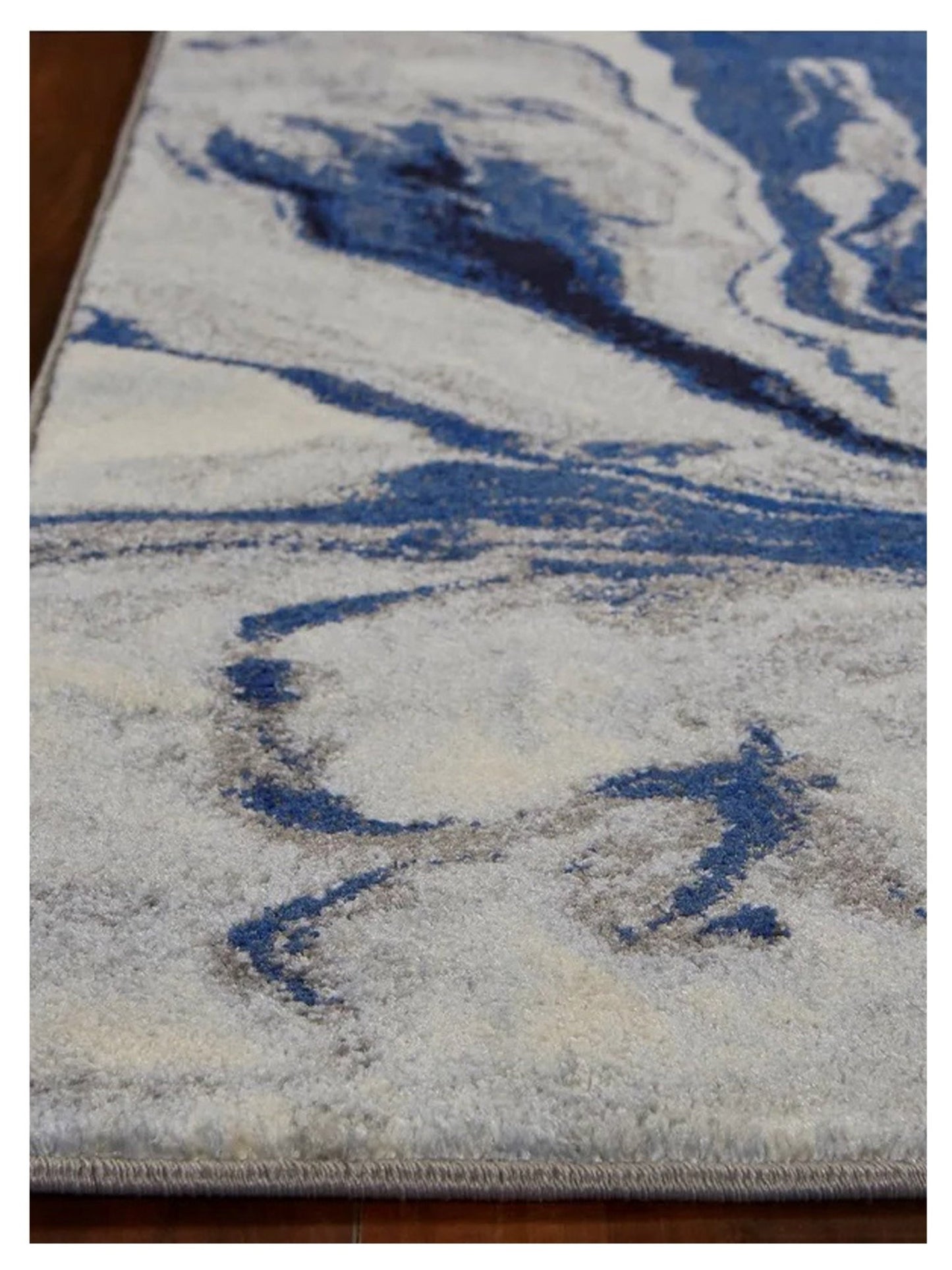 KAS Illusions 6201 Blue Transitional Machinemade Rug - Rugs - KAS - Atlanta Designer Rugs