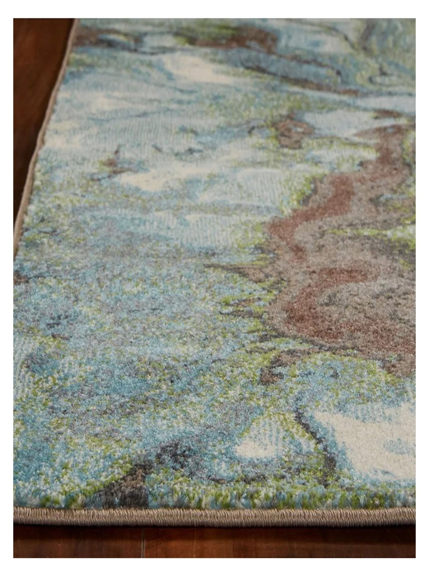 KAS Illusions 6203 Seafoam Transitional Machinemade Rug - Rugs - KAS - Atlanta Designer Rugs