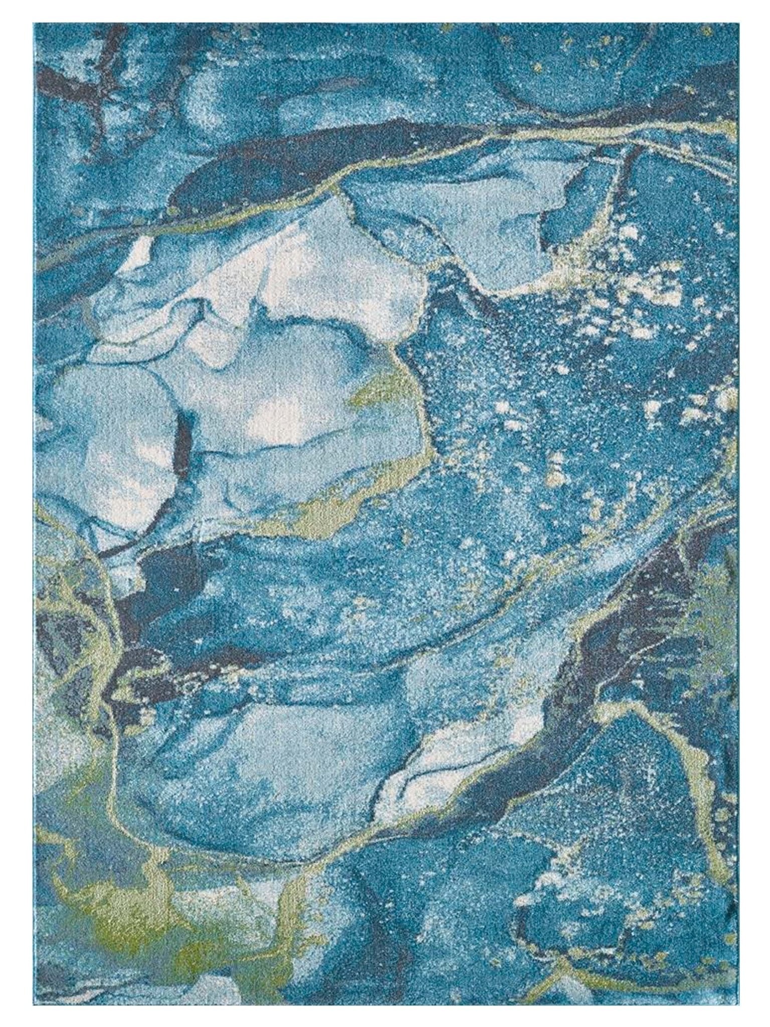 KAS Illusions 6225 Teal Transitional Machinemade Rug - Rugs - KAS - Atlanta Designer Rugs