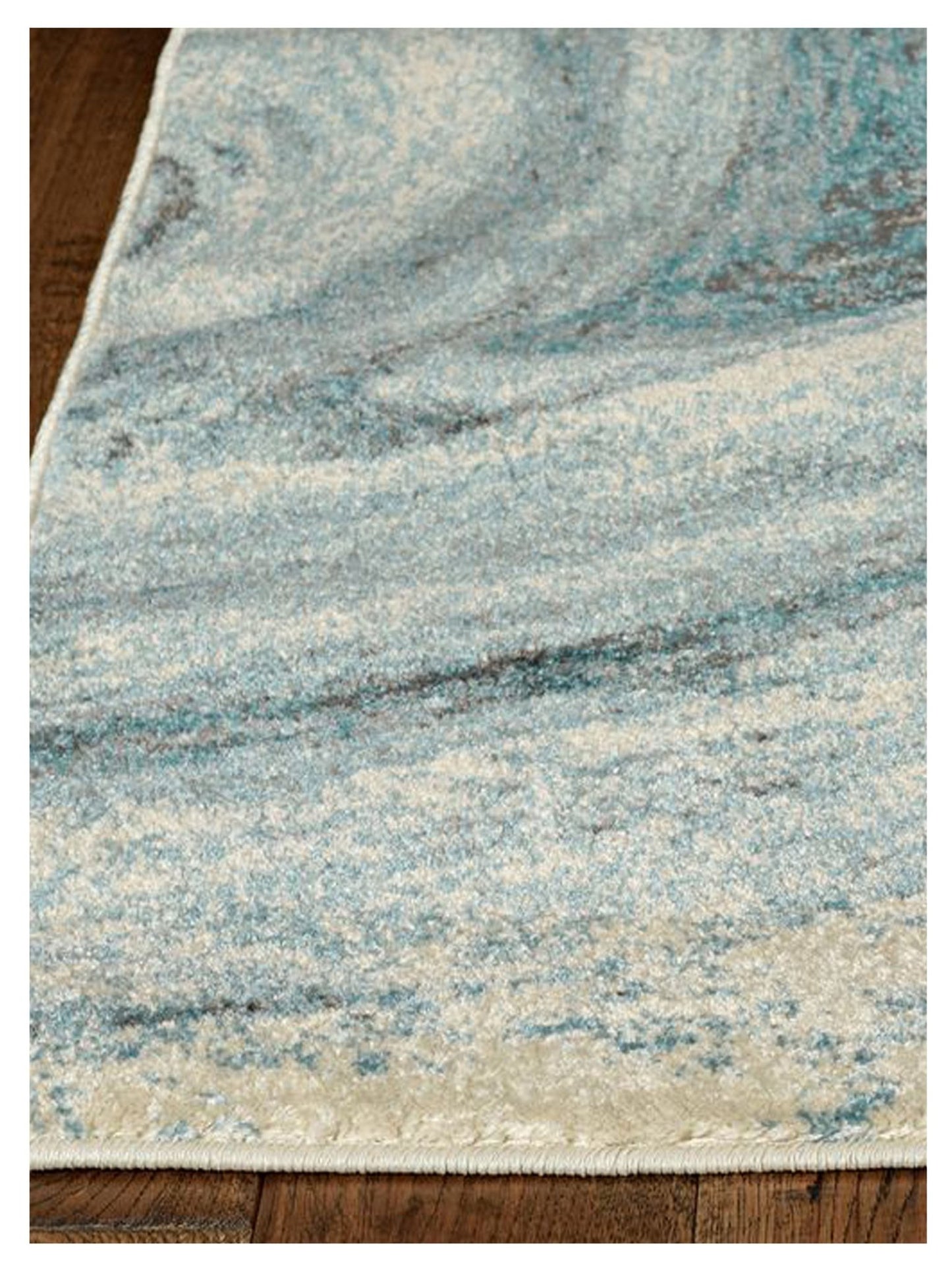 KAS Illusions 6226 Teal Transitional Machinemade Rug - Rugs - KAS - Atlanta Designer Rugs