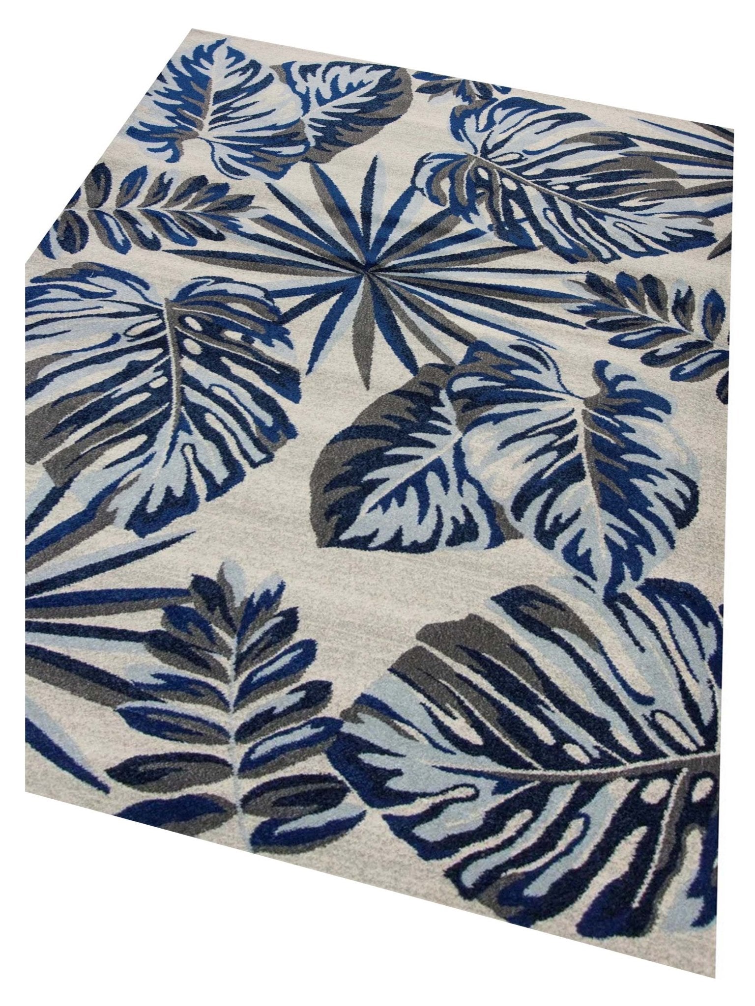 KAS Stella 6254 Grey Blue Transitional Machinemade Rug - Rugs - KAS - Atlanta Designer Rugs