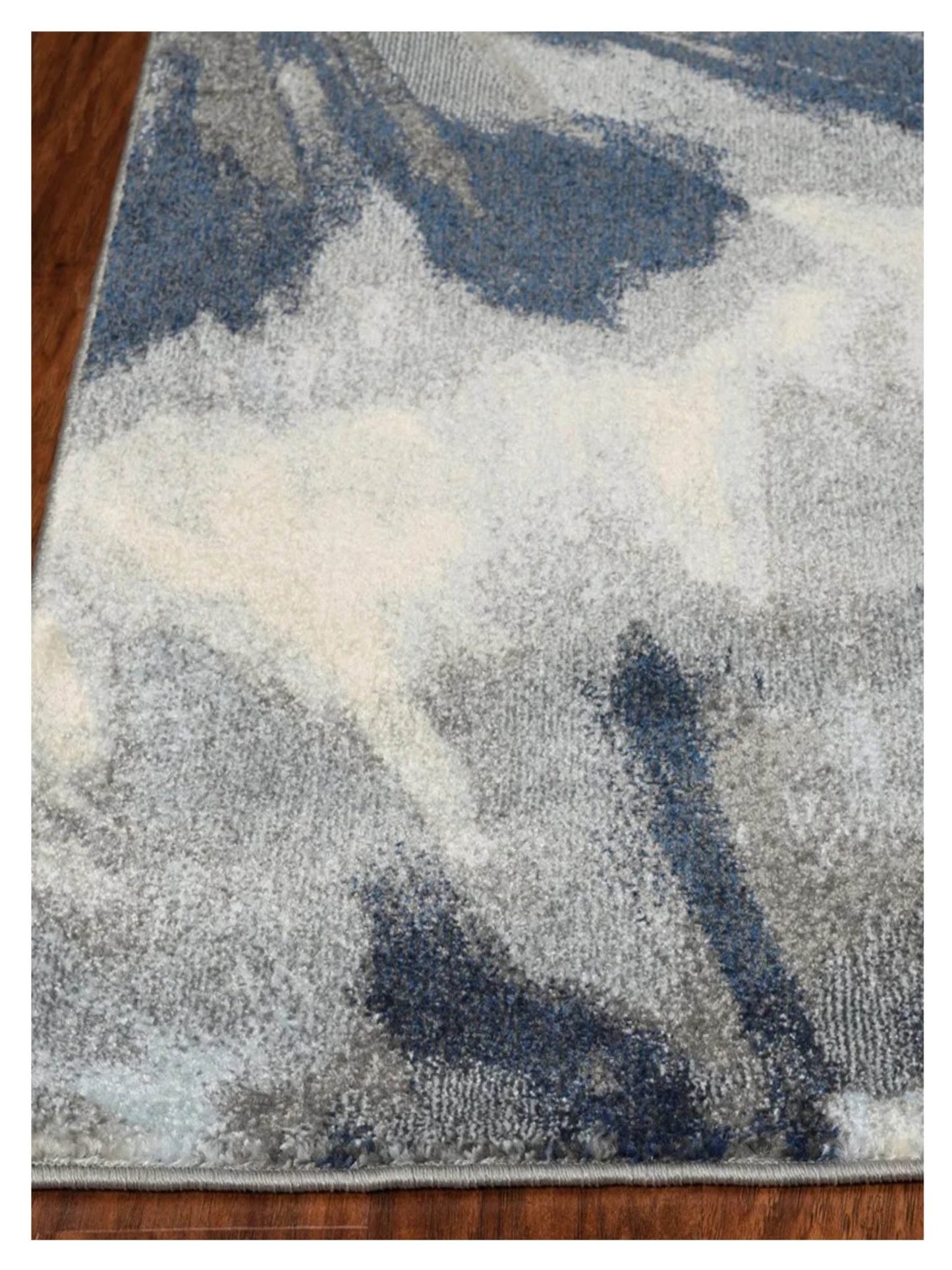 KAS Stella 6265 Ivory Blue Transitional Machinemade Rug - Rugs - KAS - Atlanta Designer Rugs