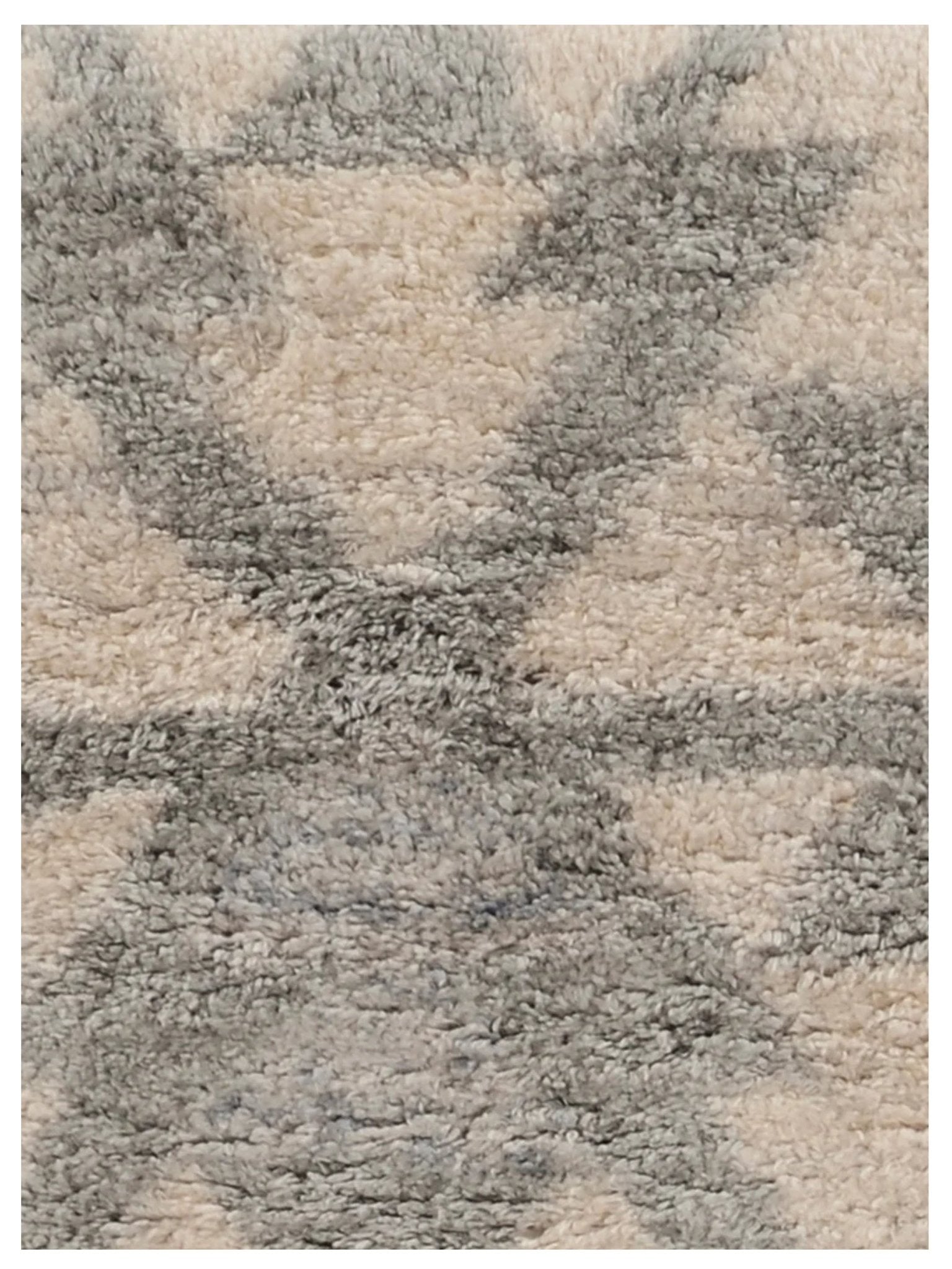 KAS MERINO 6701 Ivory Grey Casual Machinemade Rug - Rugs - KAS - Atlanta Designer Rugs